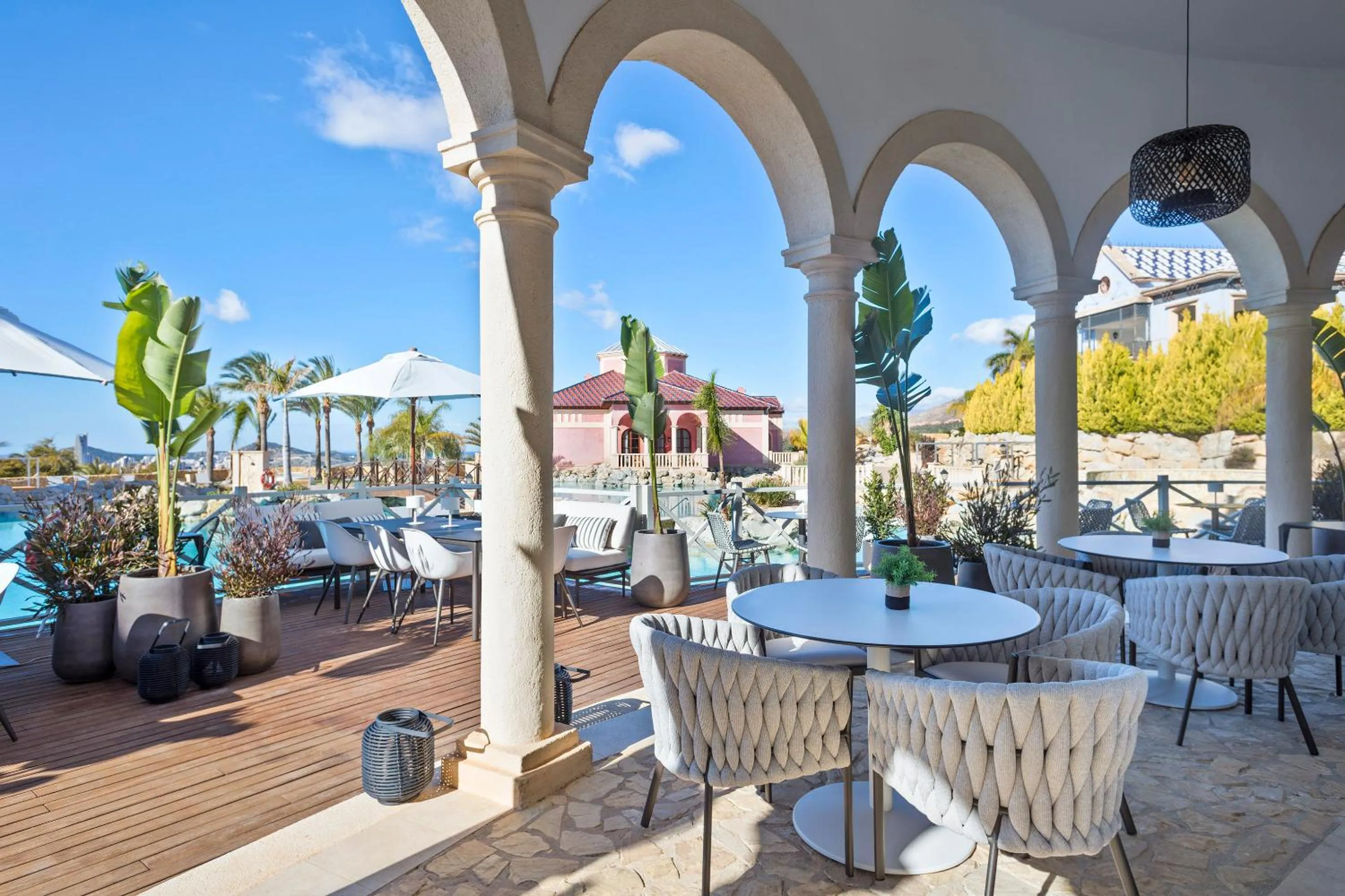 Patio in The Level at Meliá Villaitana