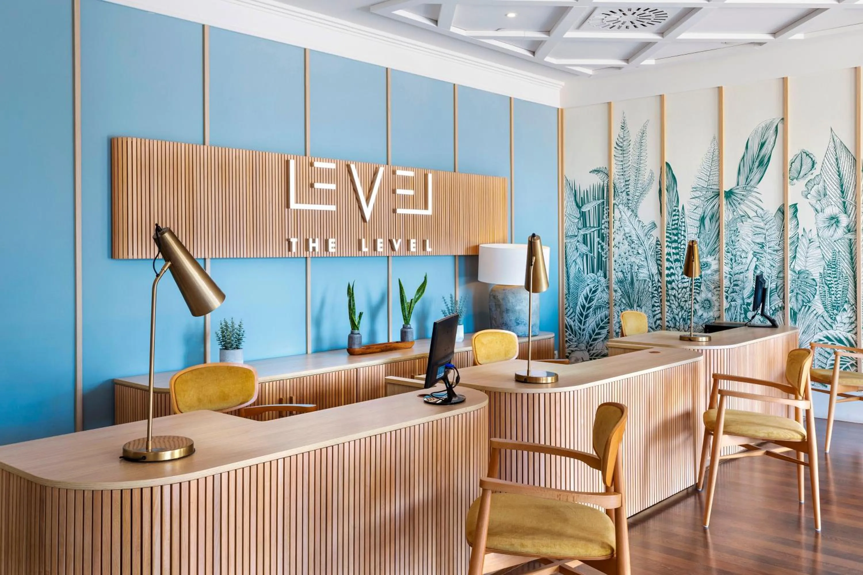 Lobby or reception in The Level at Meliá Villaitana