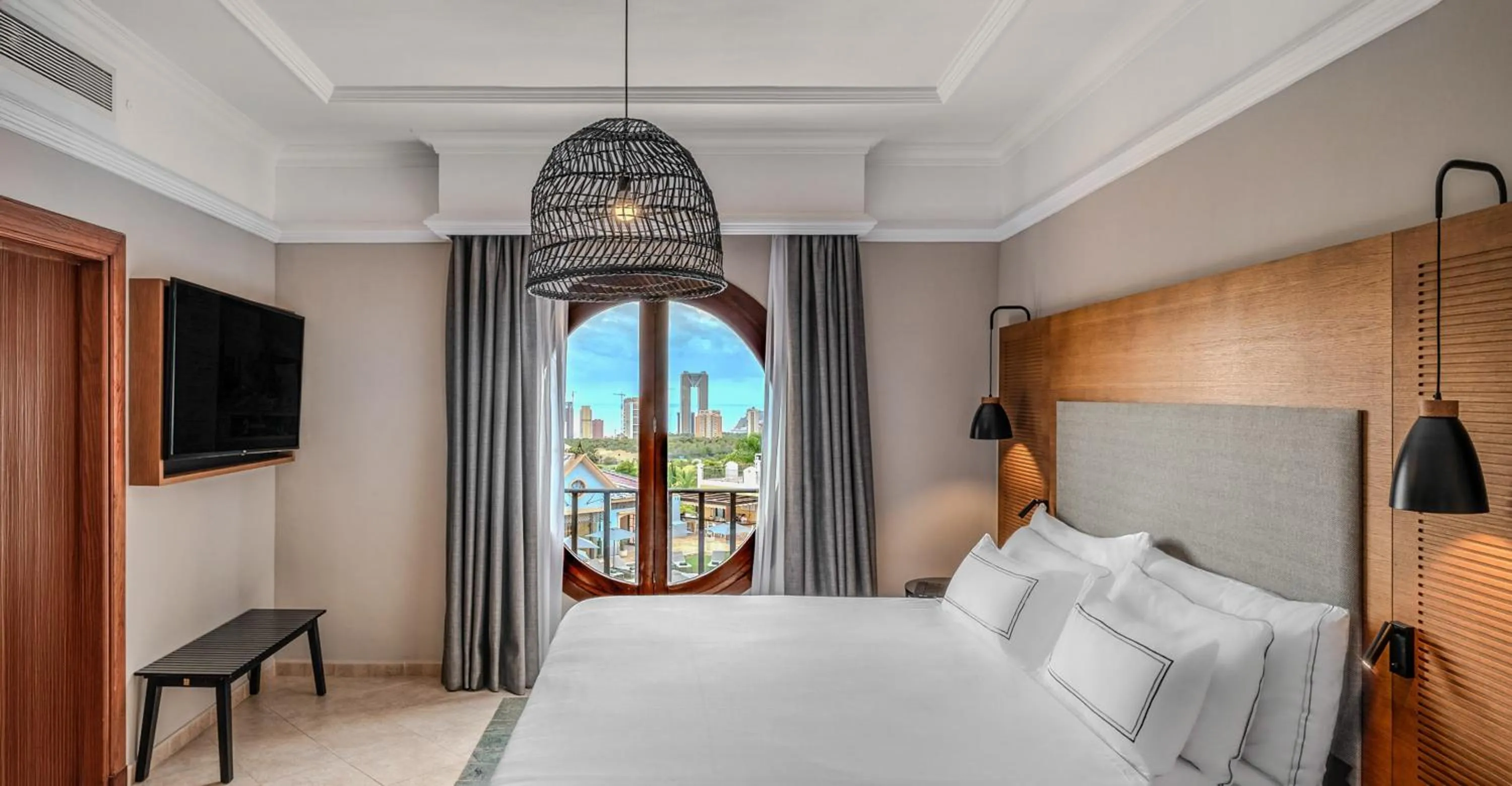 Bed in The Level at Meliá Villaitana