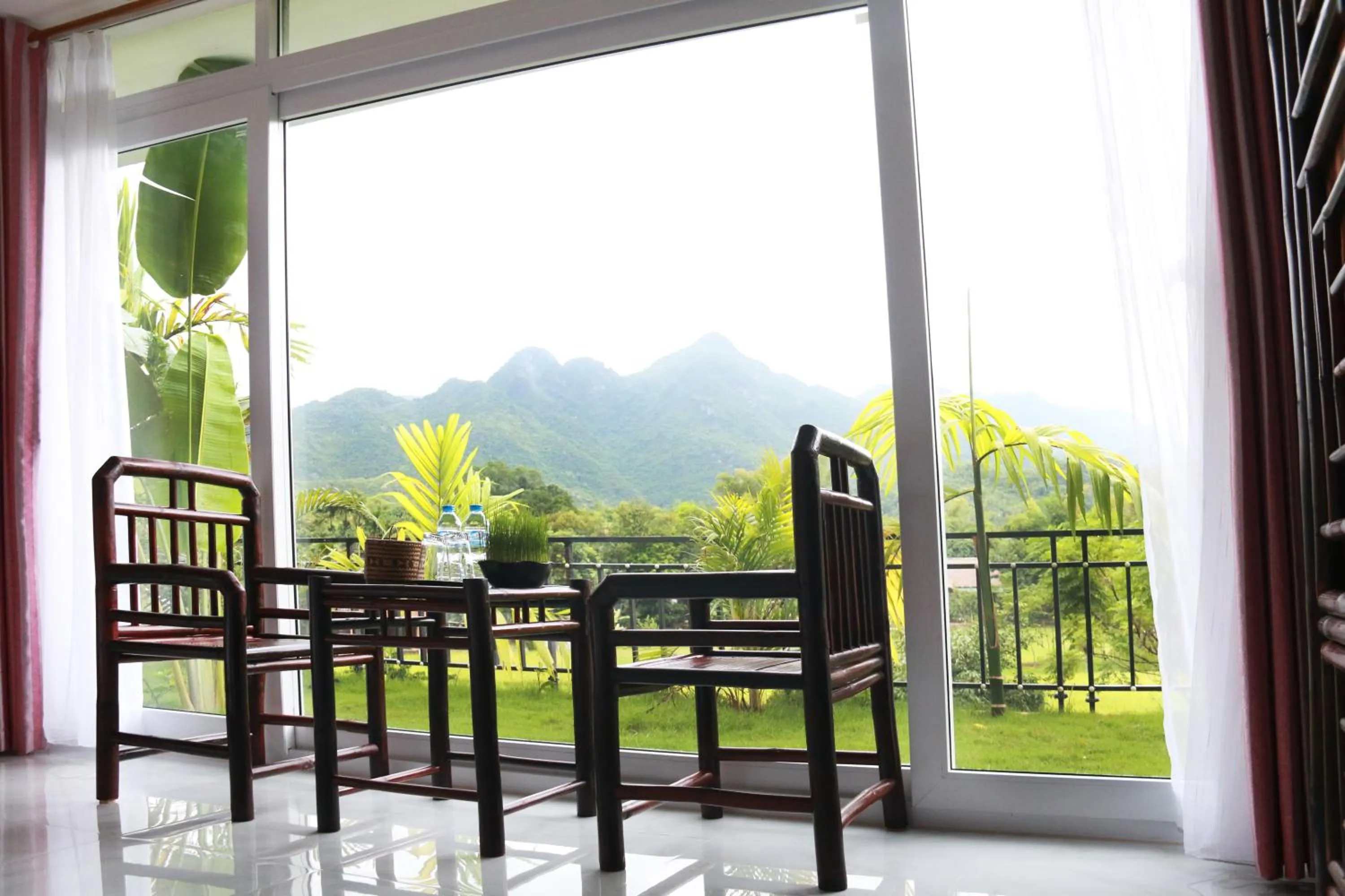 Decorative detail in Mai Chau Sunset Boutique Hotel