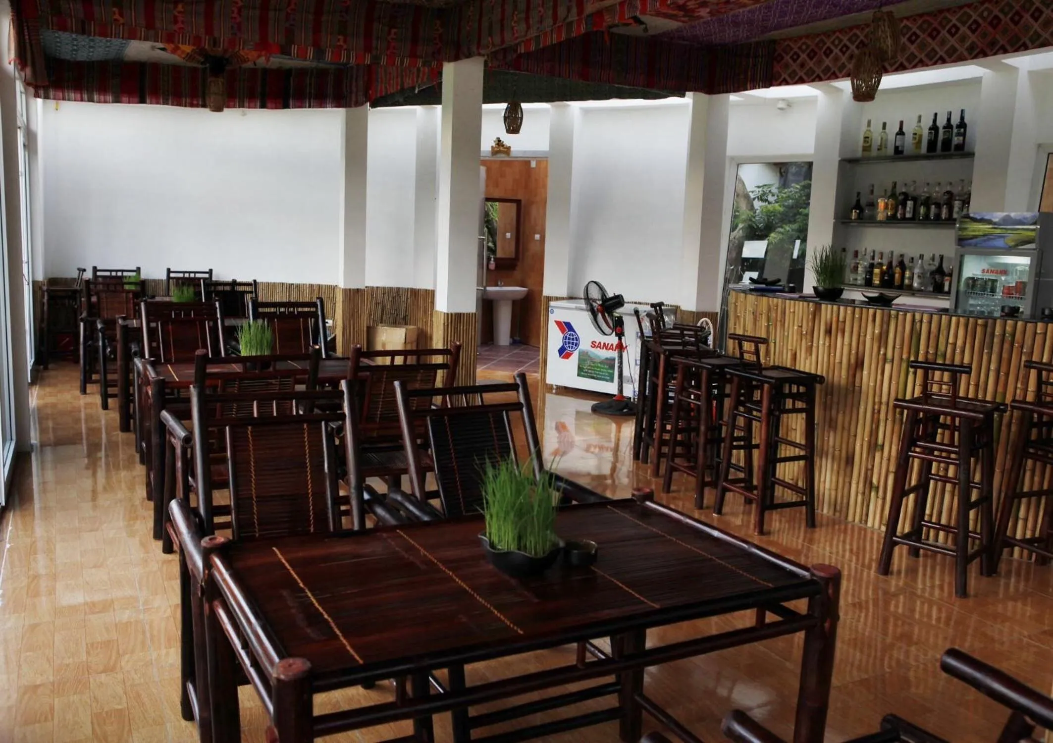 Restaurant/places to eat in Mai Chau Sunset Boutique Hotel