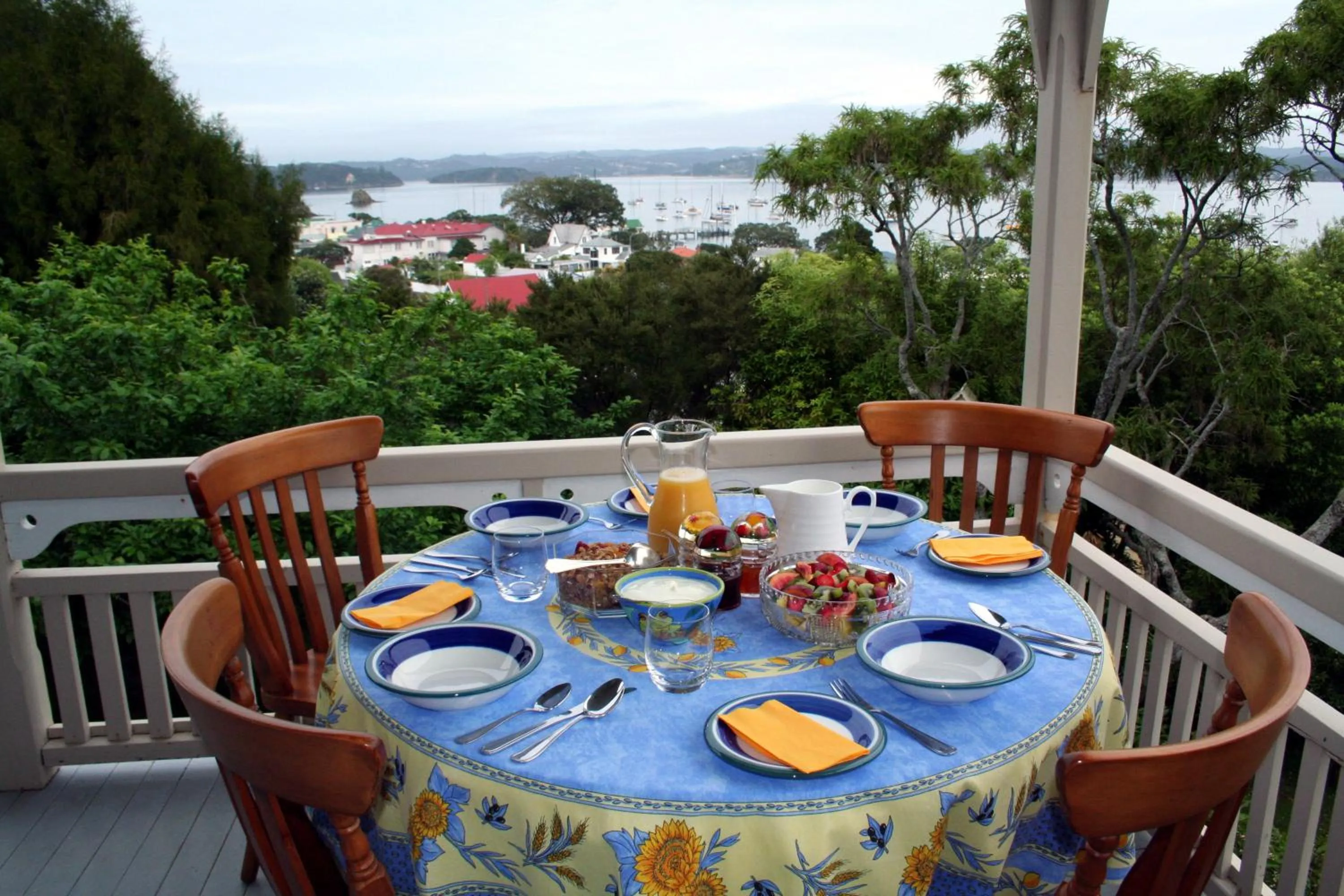 Food close-up in Villa Russell