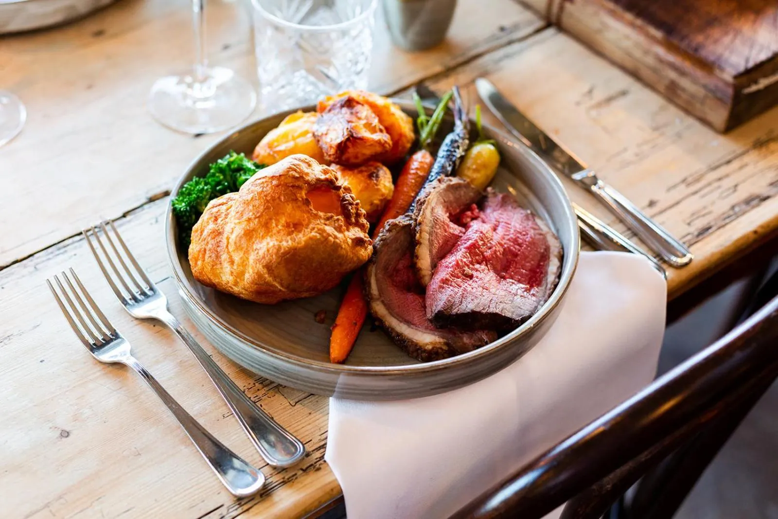 Food in Albion House at Ramsgate