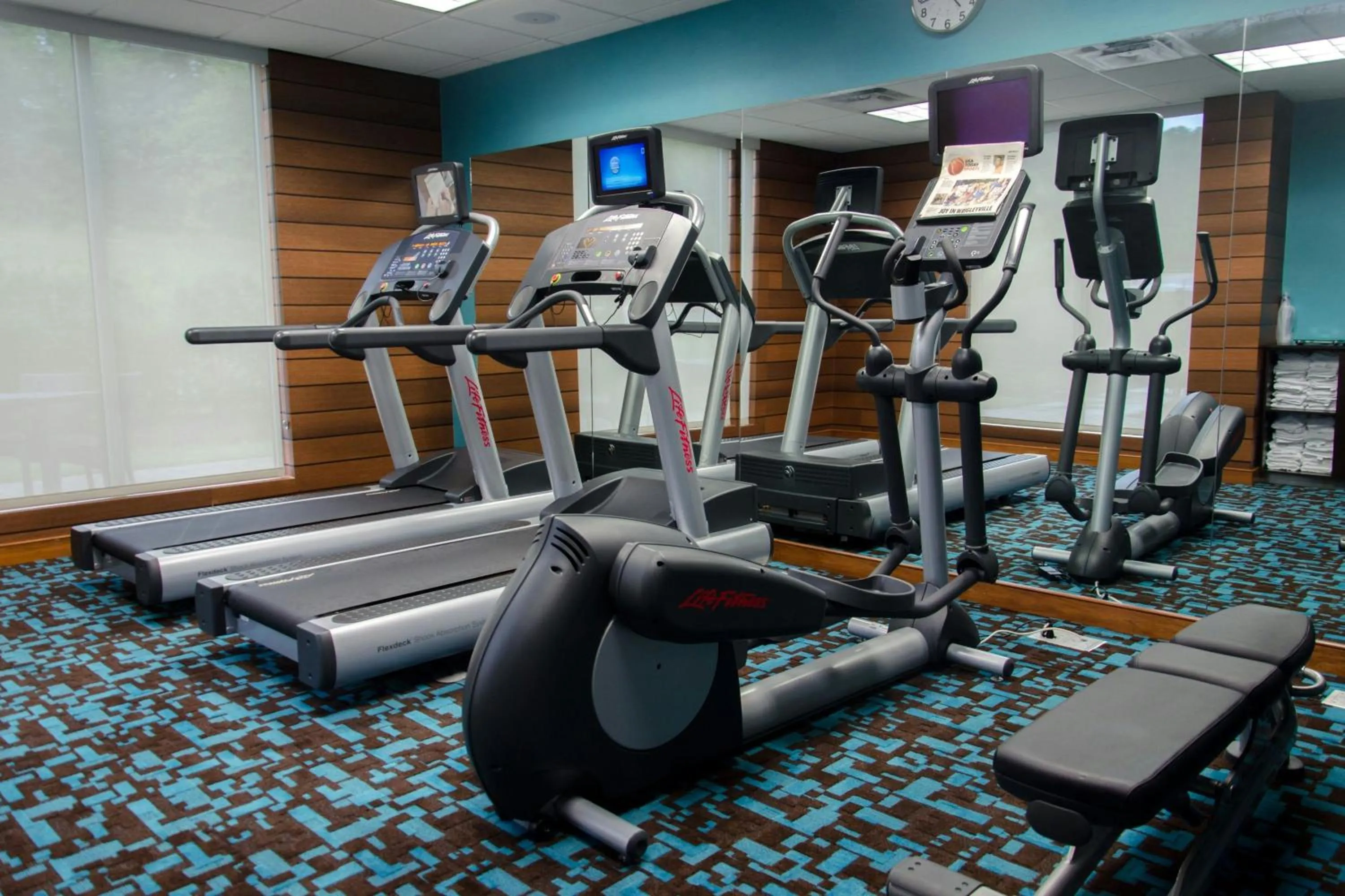 Fitness centre/facilities in Fairfield Inn & Suites by Marriott Atlanta Cumming/Johns Creek