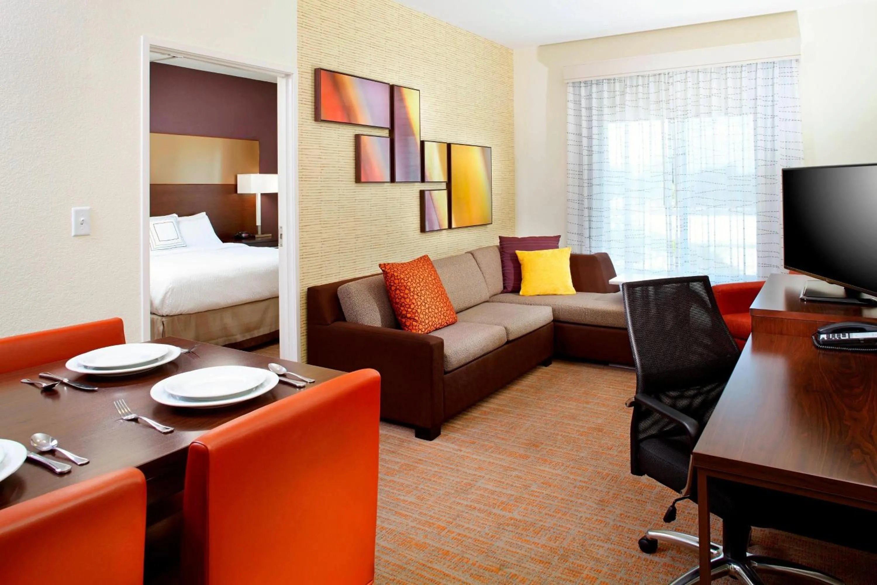 Bedroom in Residence Inn by Marriott Columbus Dublin
