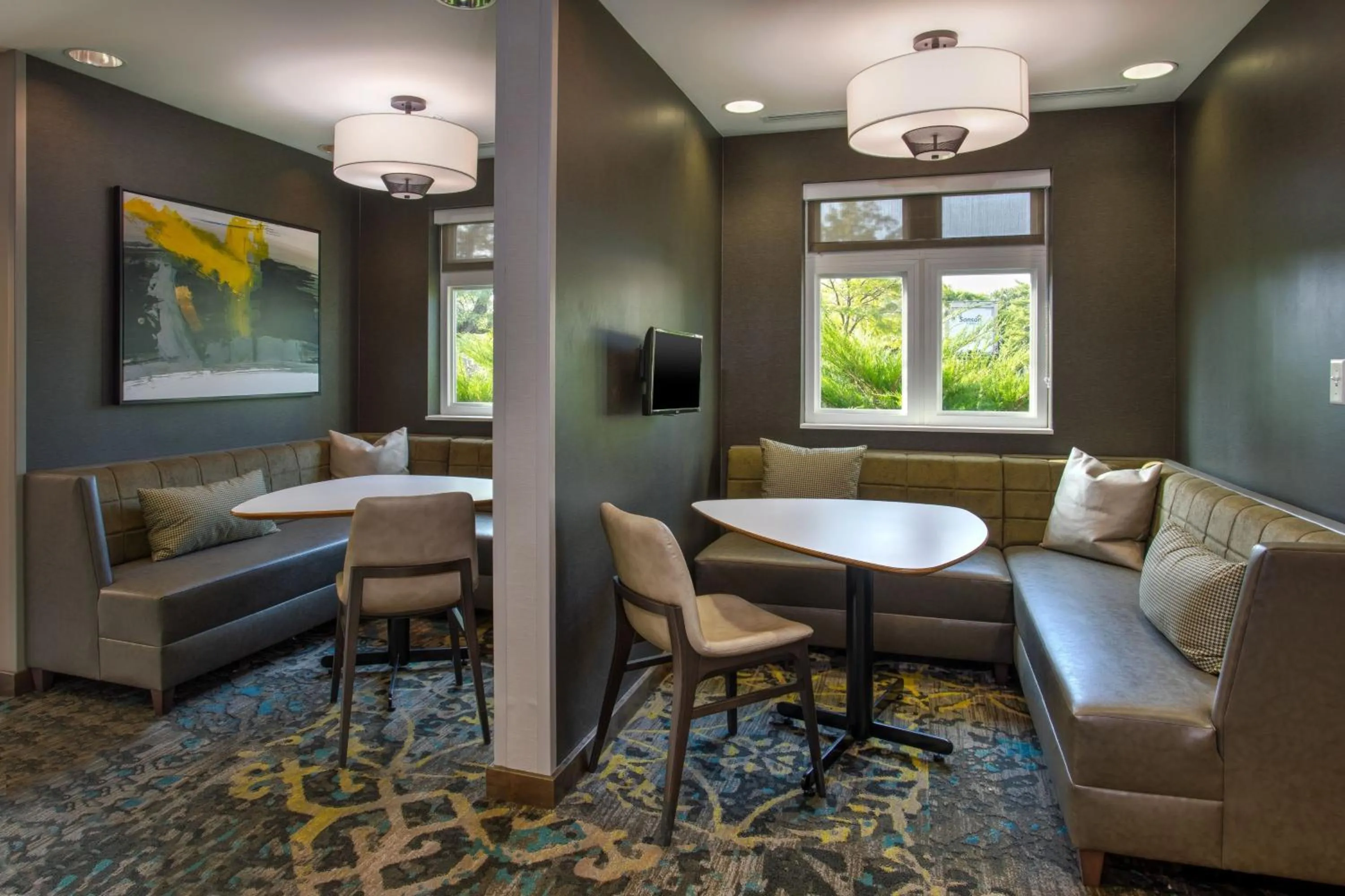 Lobby or reception in Residence Inn by Marriott Columbus Dublin