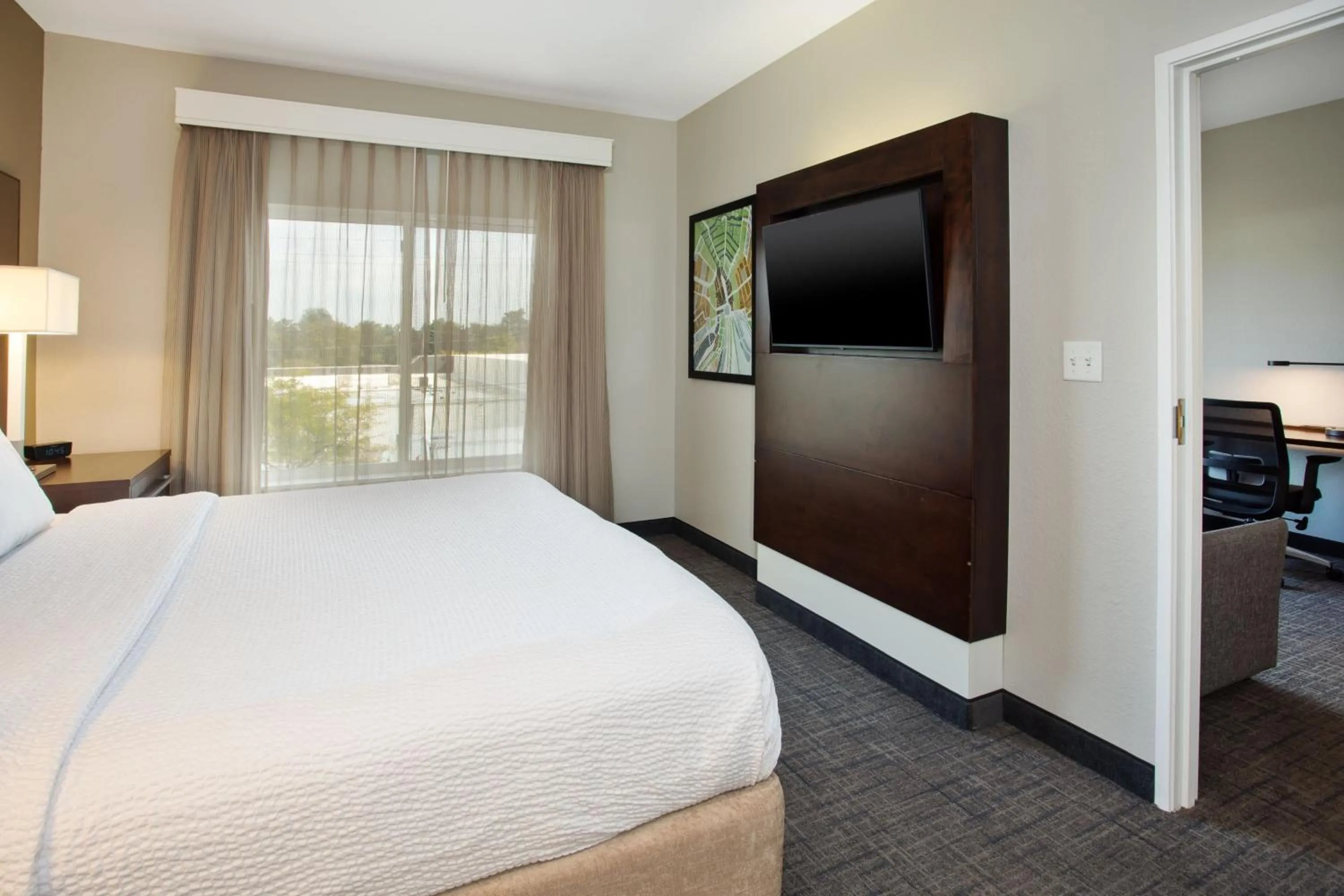 Bedroom, Bed in Residence Inn by Marriott Columbus Dublin