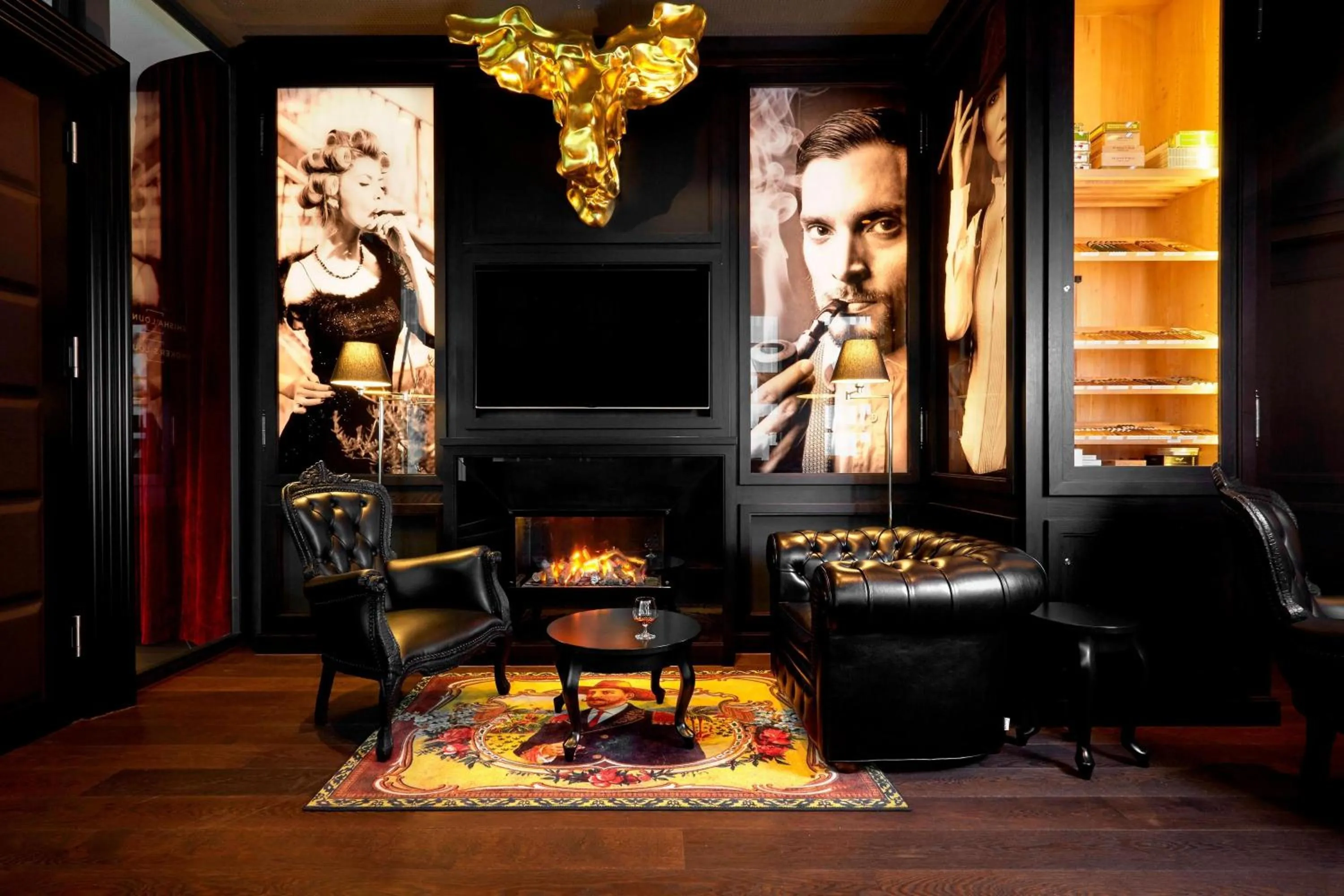 Lounge or bar in Kameha Grand Zurich, Autograph Collection