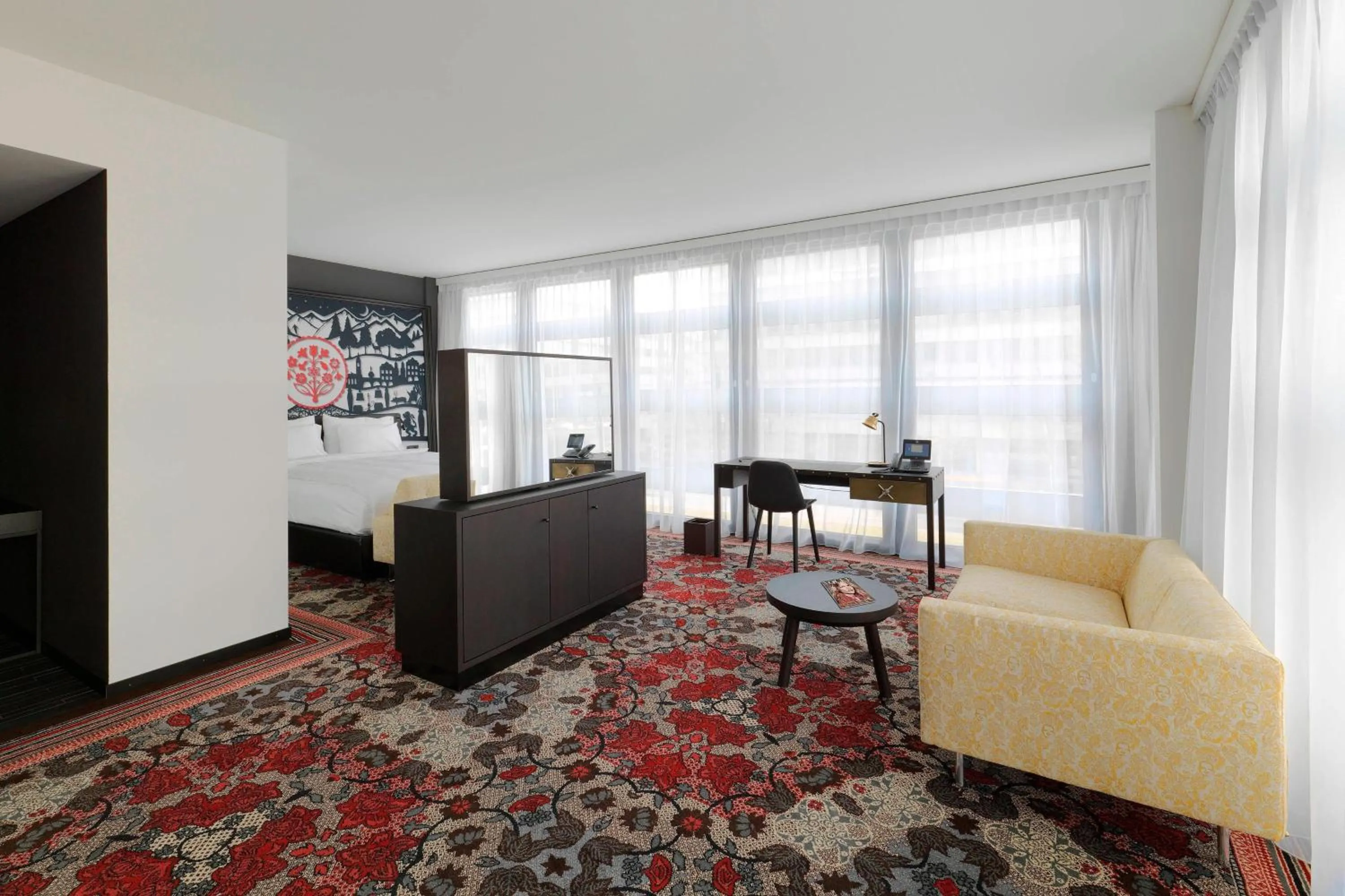 Bedroom in Kameha Grand Zurich, Autograph Collection