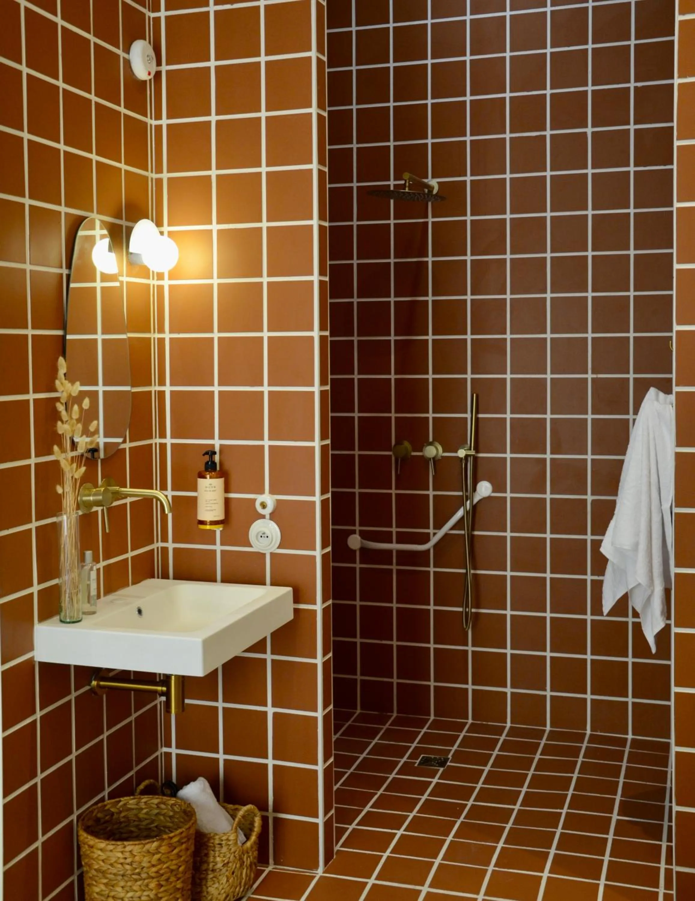 Bathroom in Hotel Maison Soleil