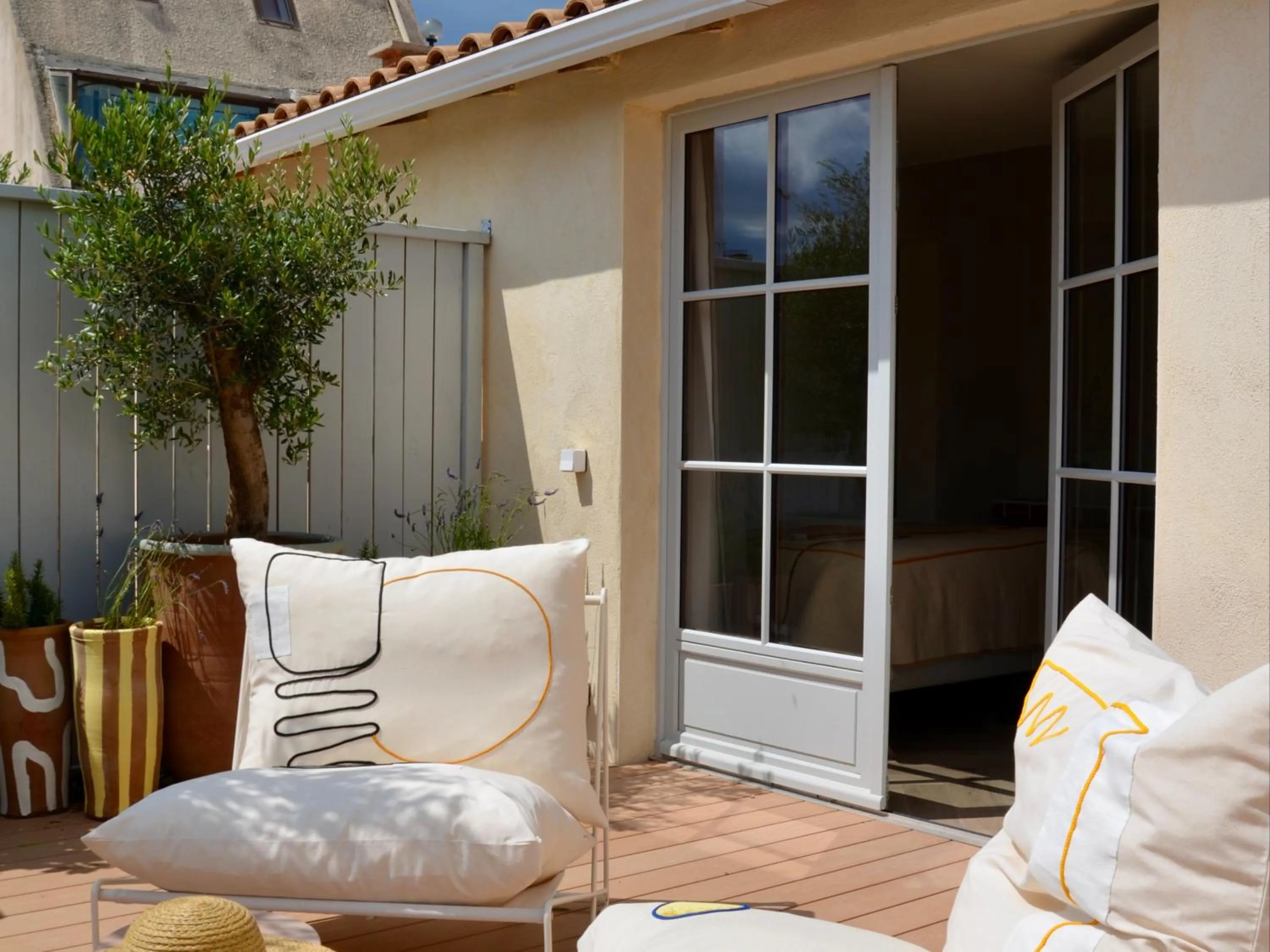 Balcony/Terrace in Hotel M Soleil - Montpellier Centre Saint Roch