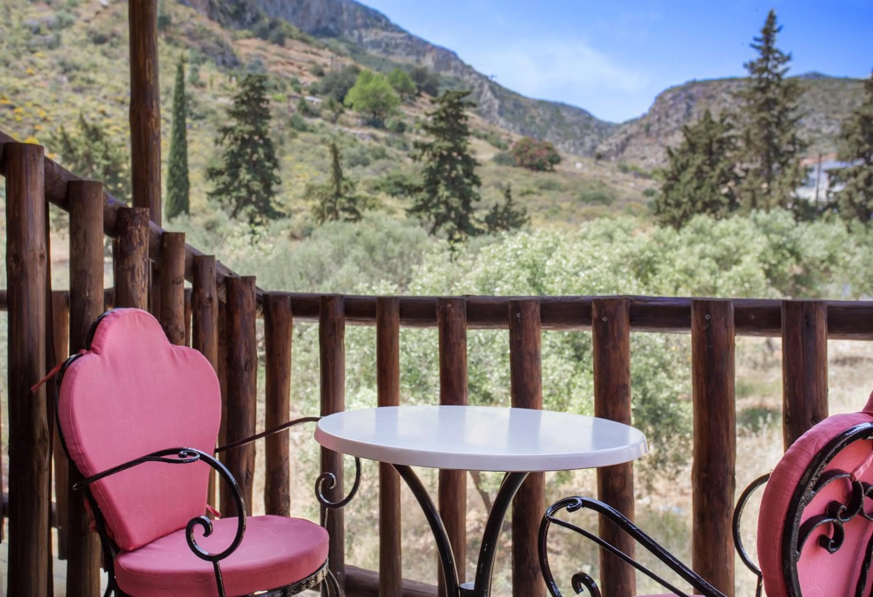 Balcony/Terrace in Monemvasia Green Apartments