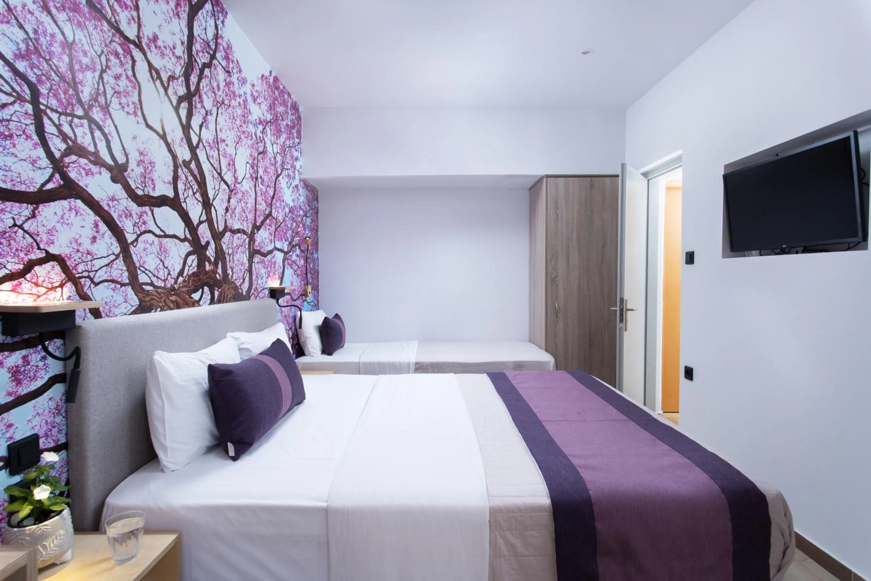 Bedroom, Bed in Monemvasia Green Apartments