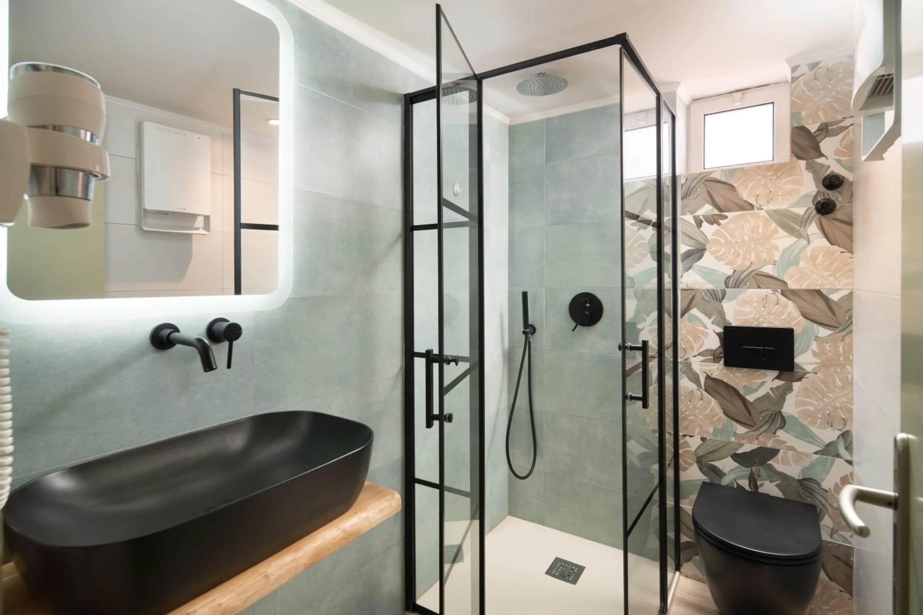 Bathroom in Monemvasia Green Apartments