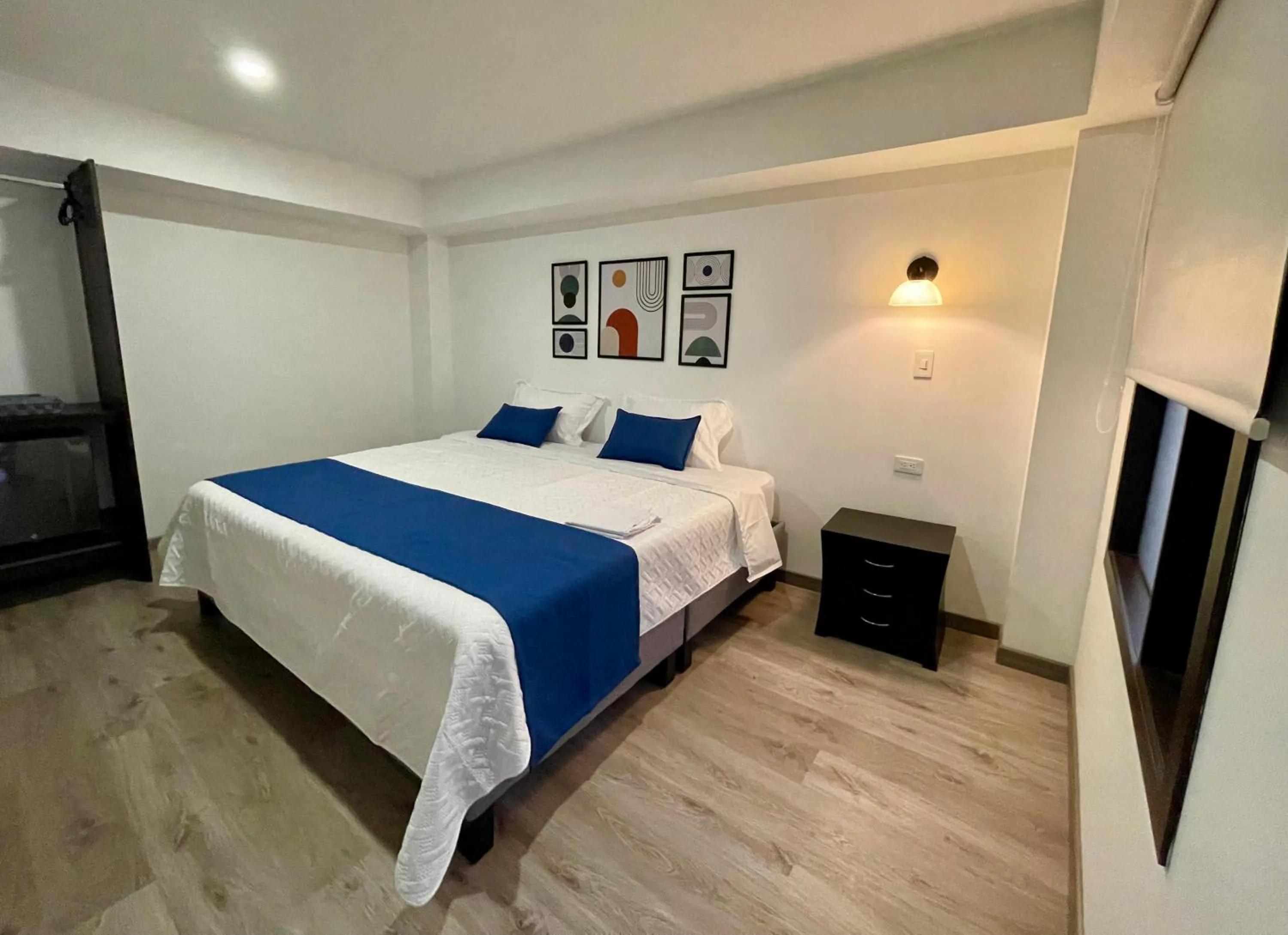 Bed in Hotel Embajada 44