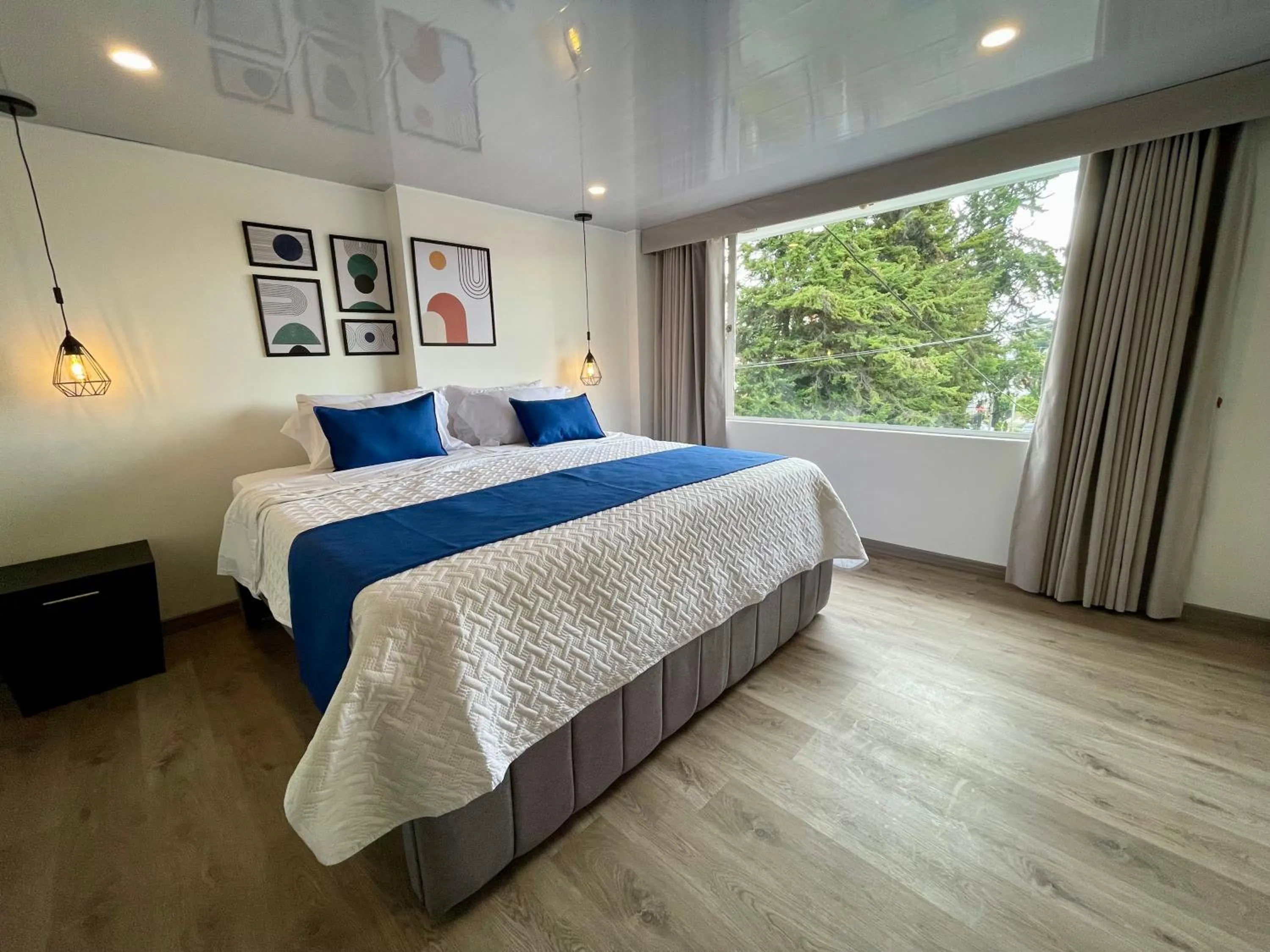 Bed in Hotel Embajada 44