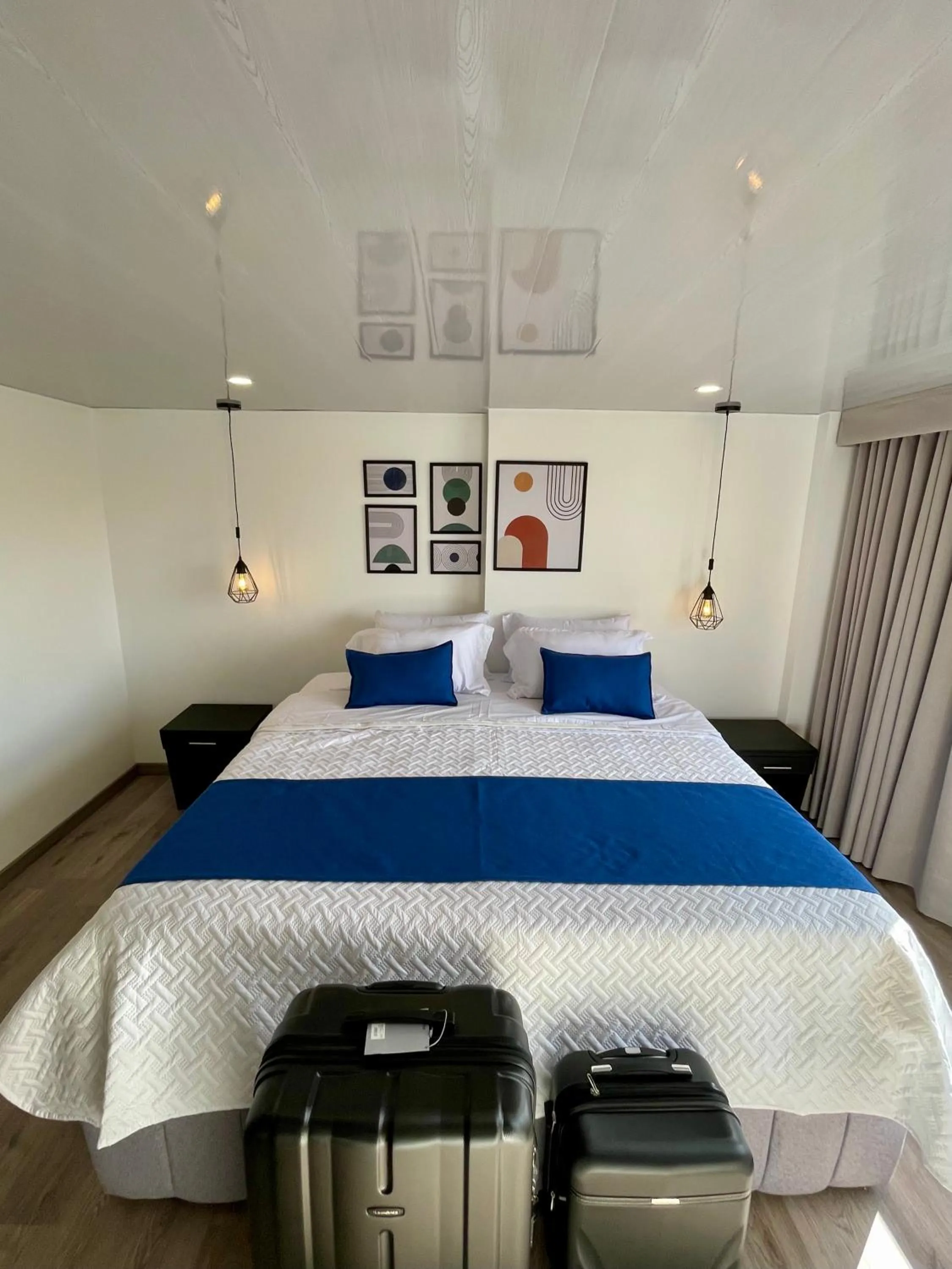 Bed in Hotel Embajada 44