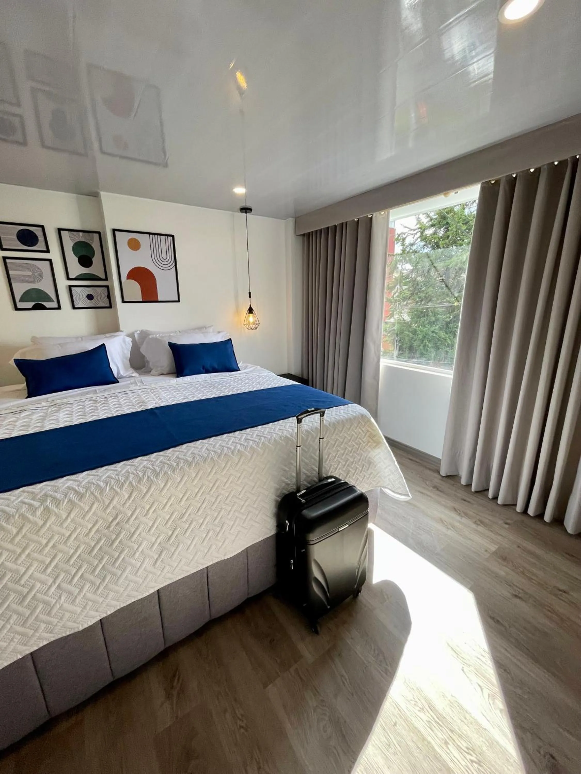 Bed in Hotel Embajada 44