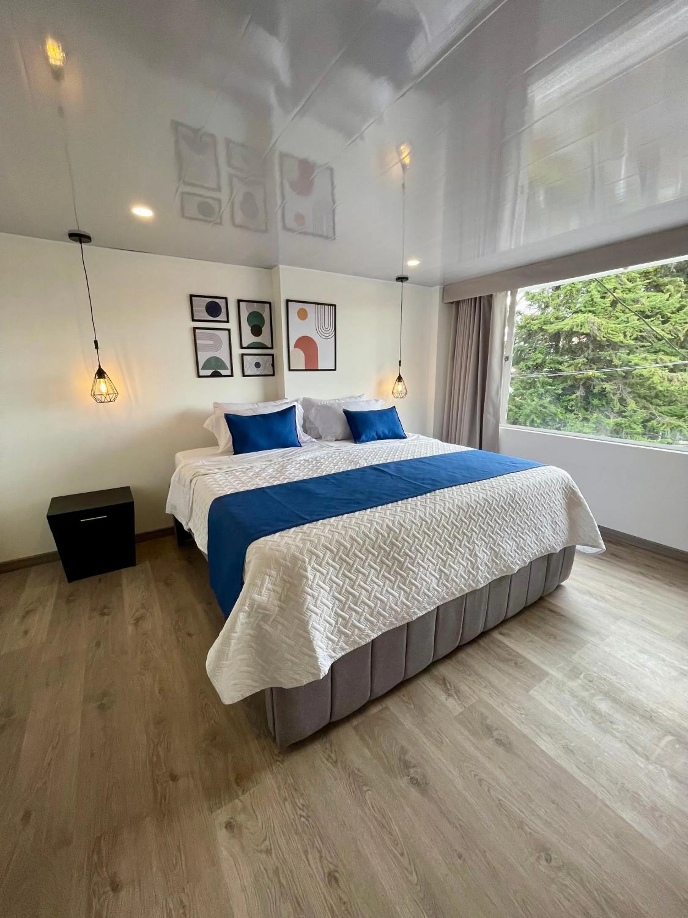 Bed in Hotel Embajada 44