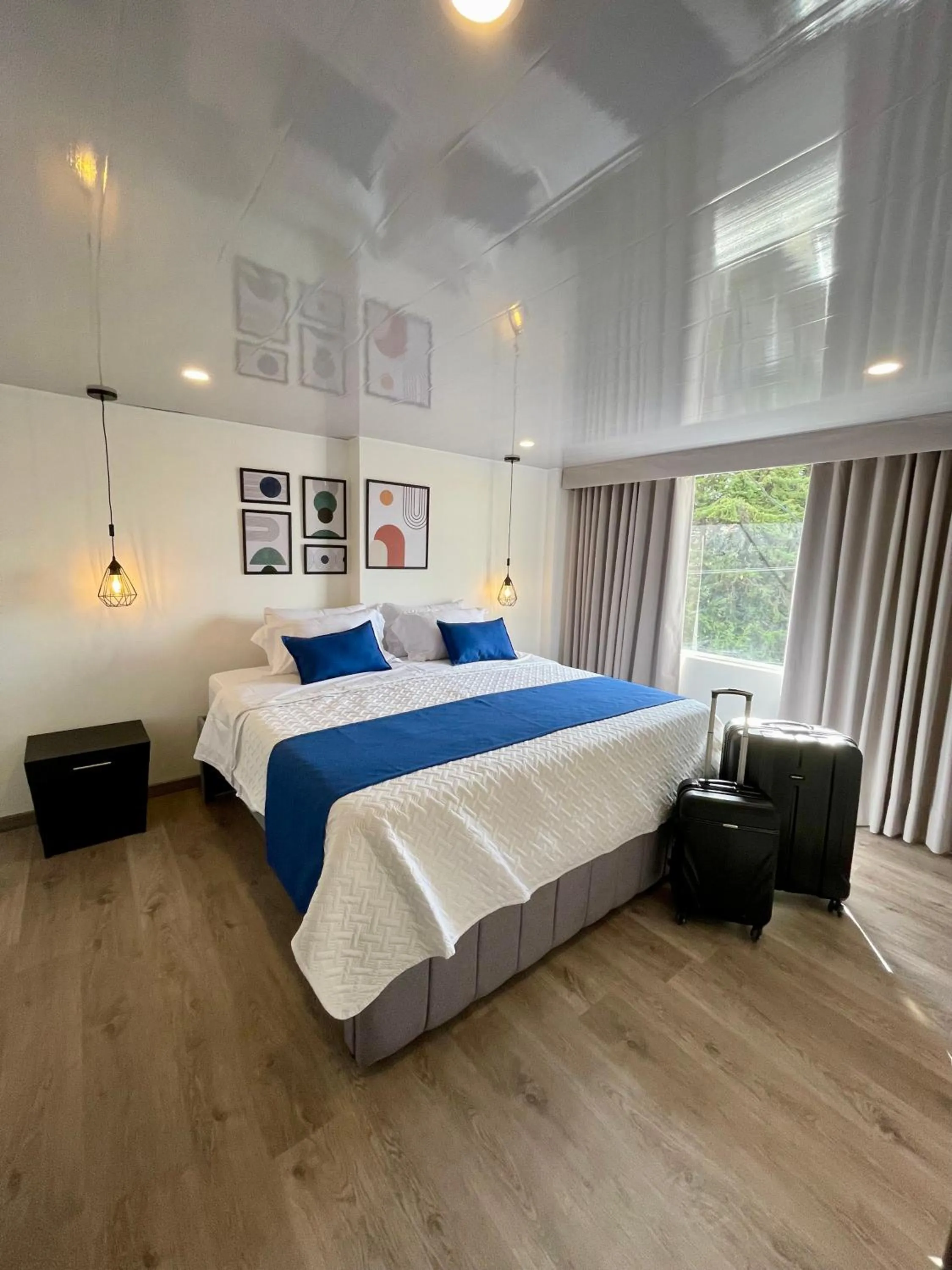 Bed in Hotel Embajada 44