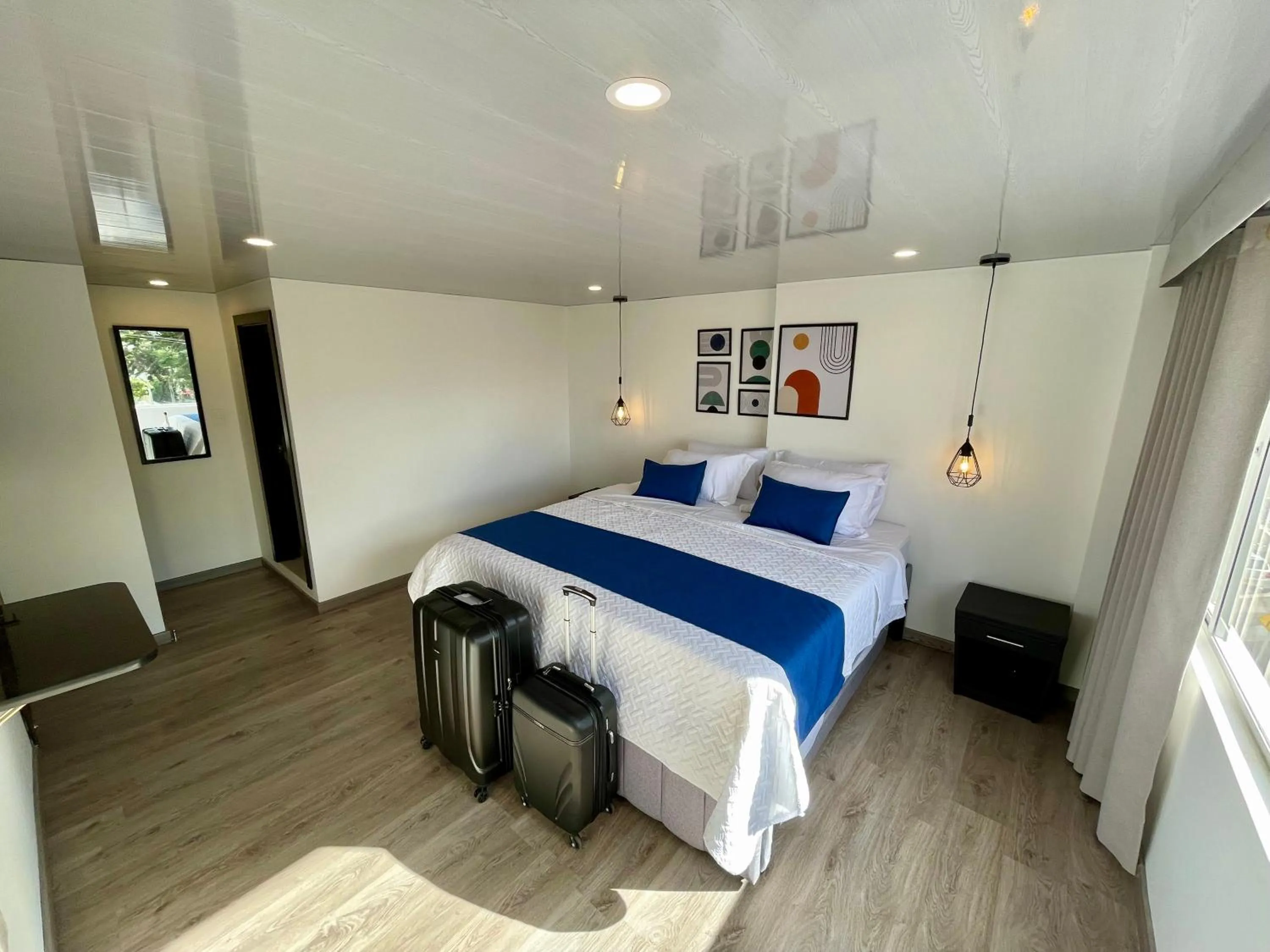 Bed in Hotel Embajada 44