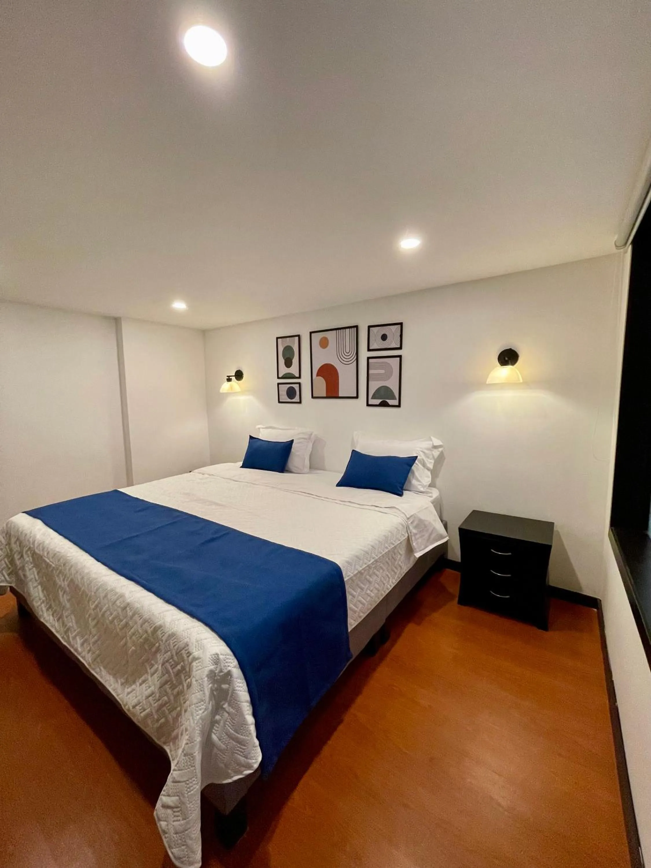 Bed in Hotel Embajada 44