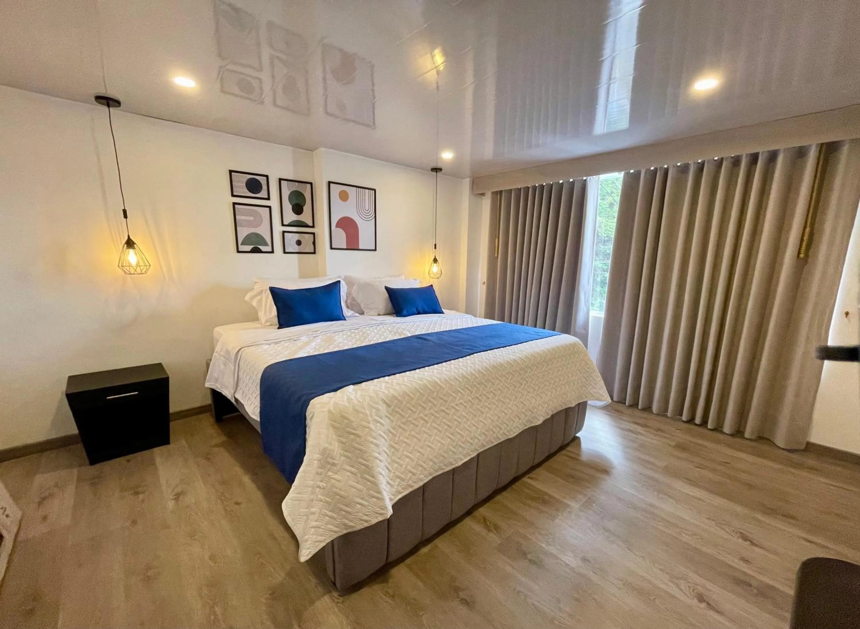 Bed in Hotel Embajada 44