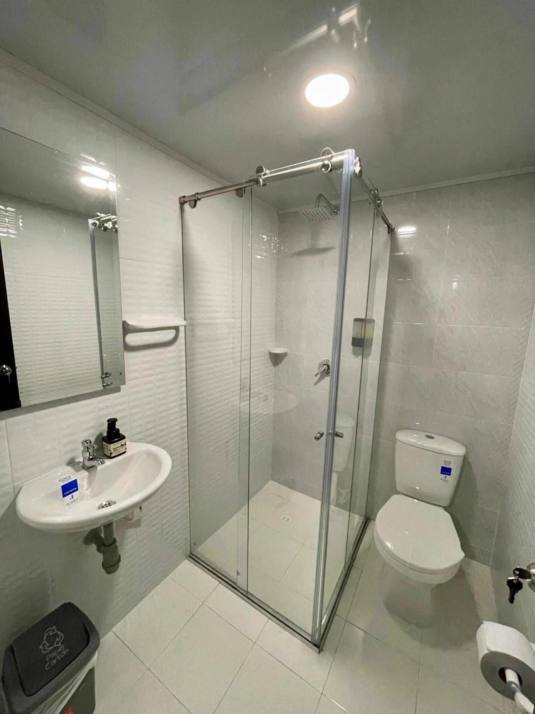 Shower in Hotel Embajada 44