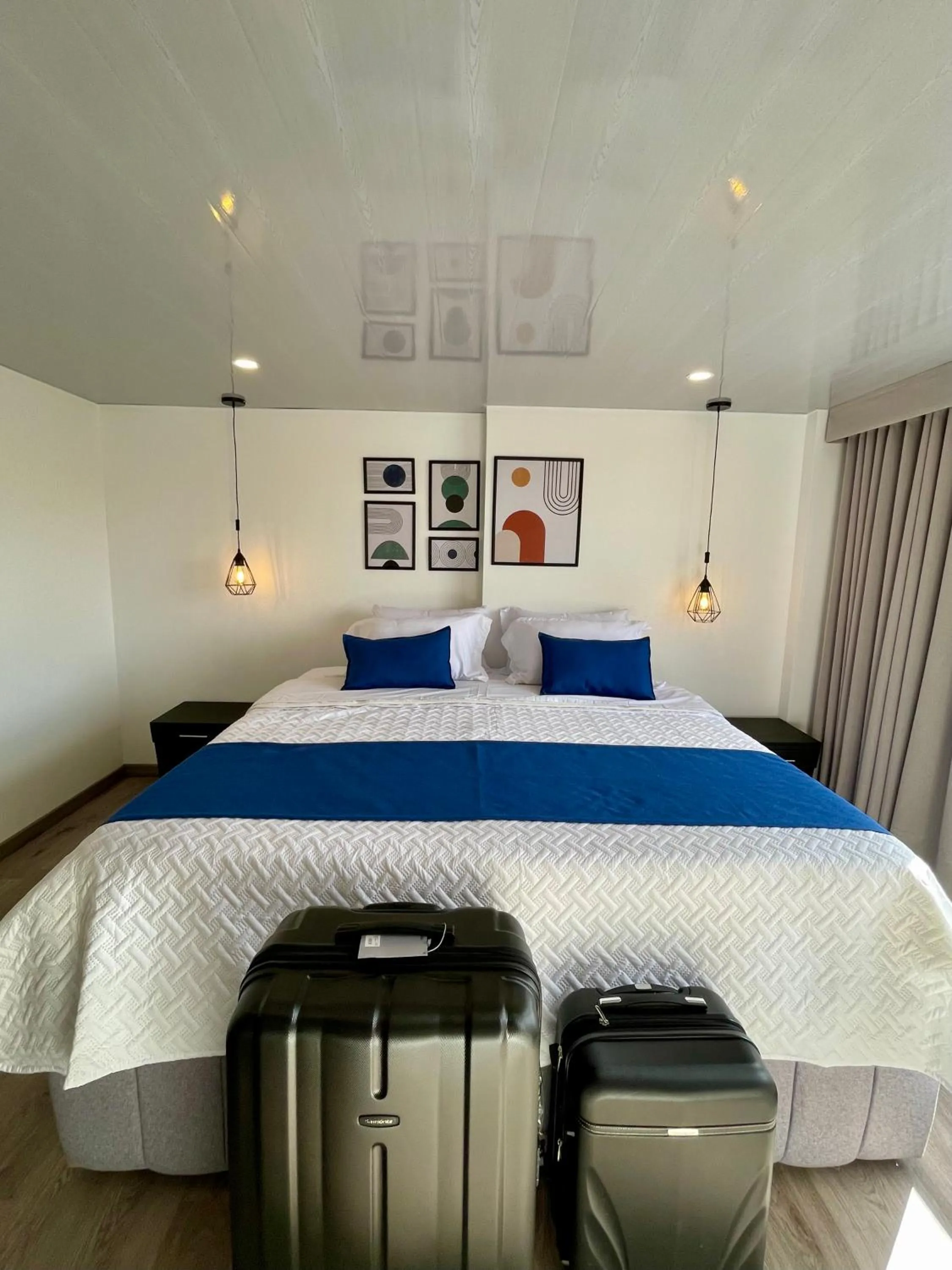 Bed in Hotel Embajada 44