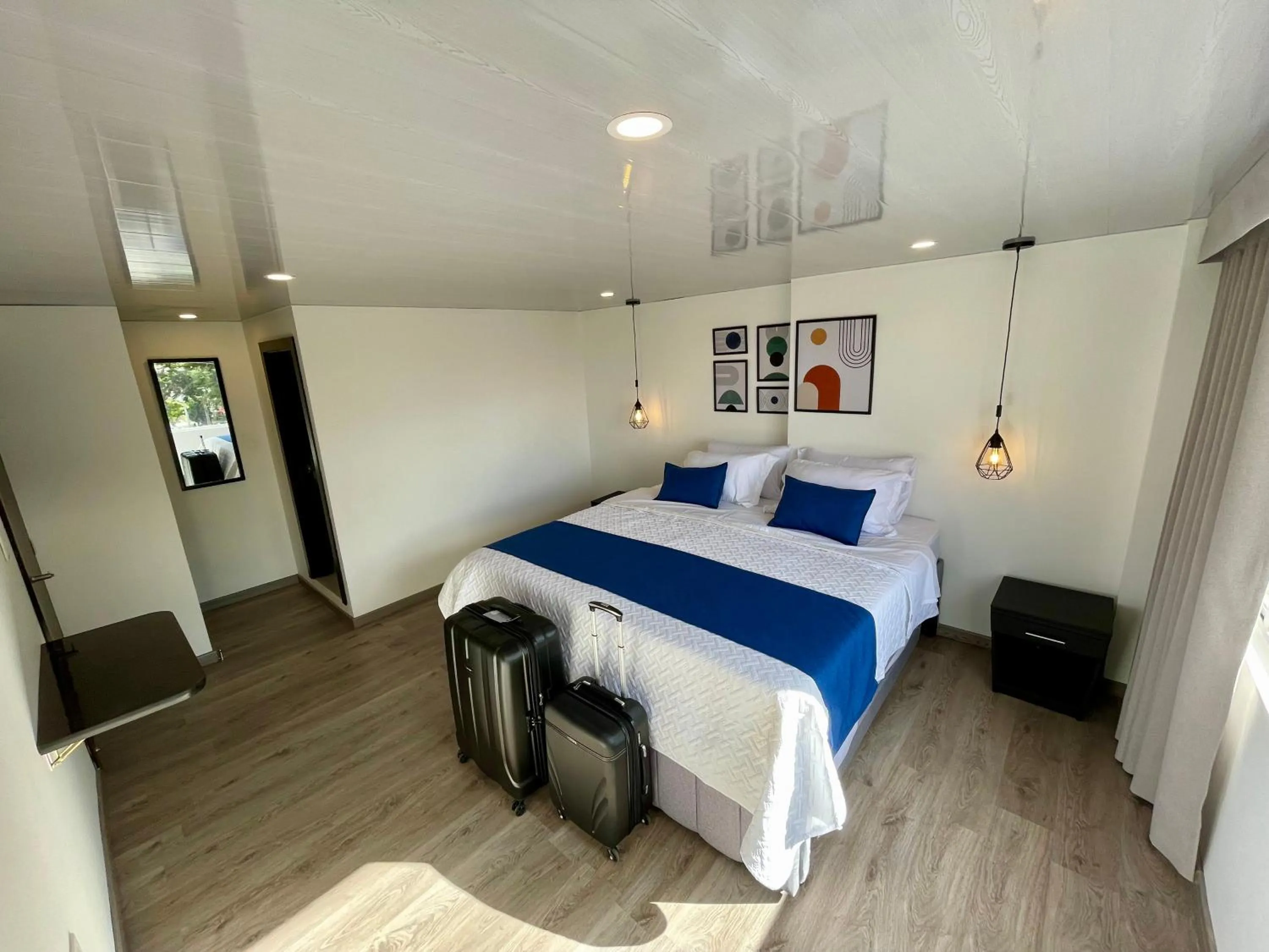 Bed in Hotel Embajada 44