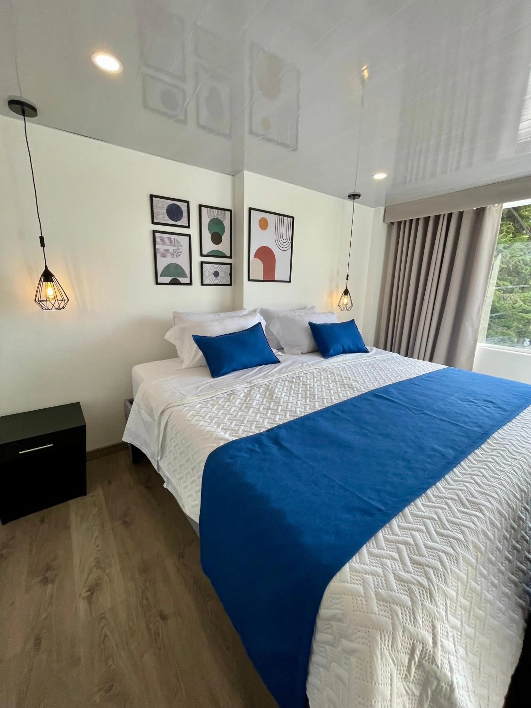 Bed in Hotel Embajada 44