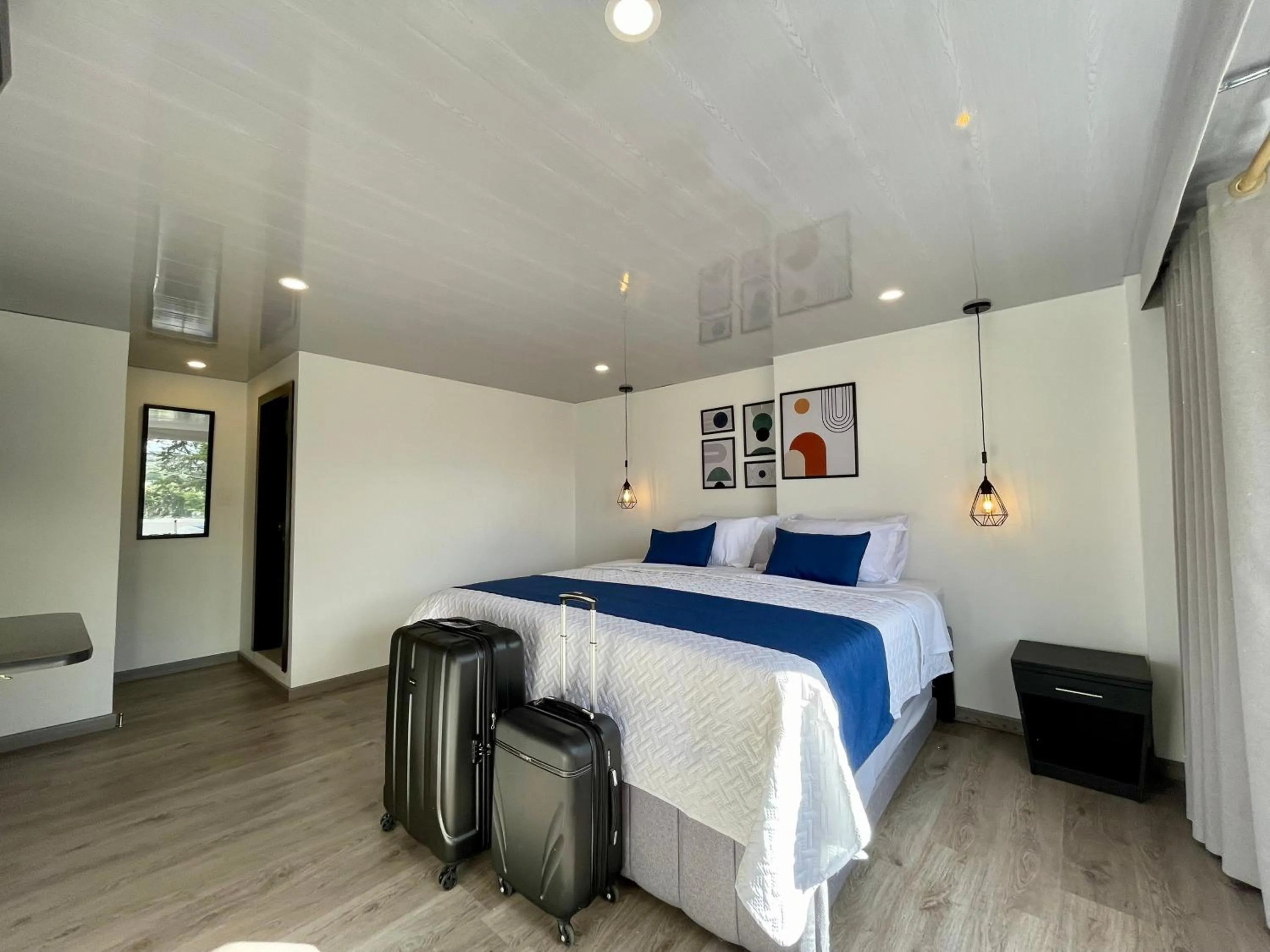 Bed in Hotel Embajada 44