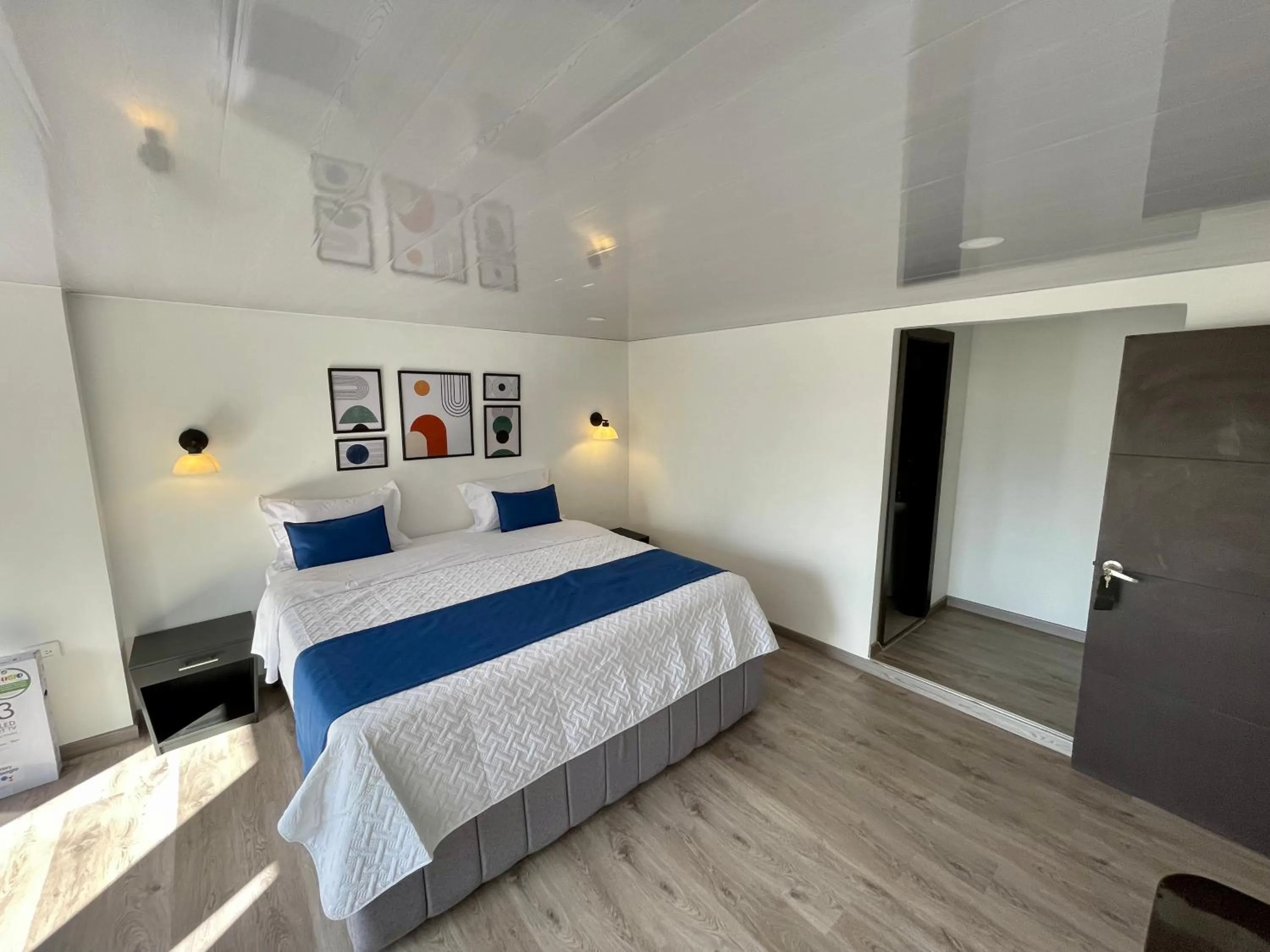 Bed in Hotel Embajada 44