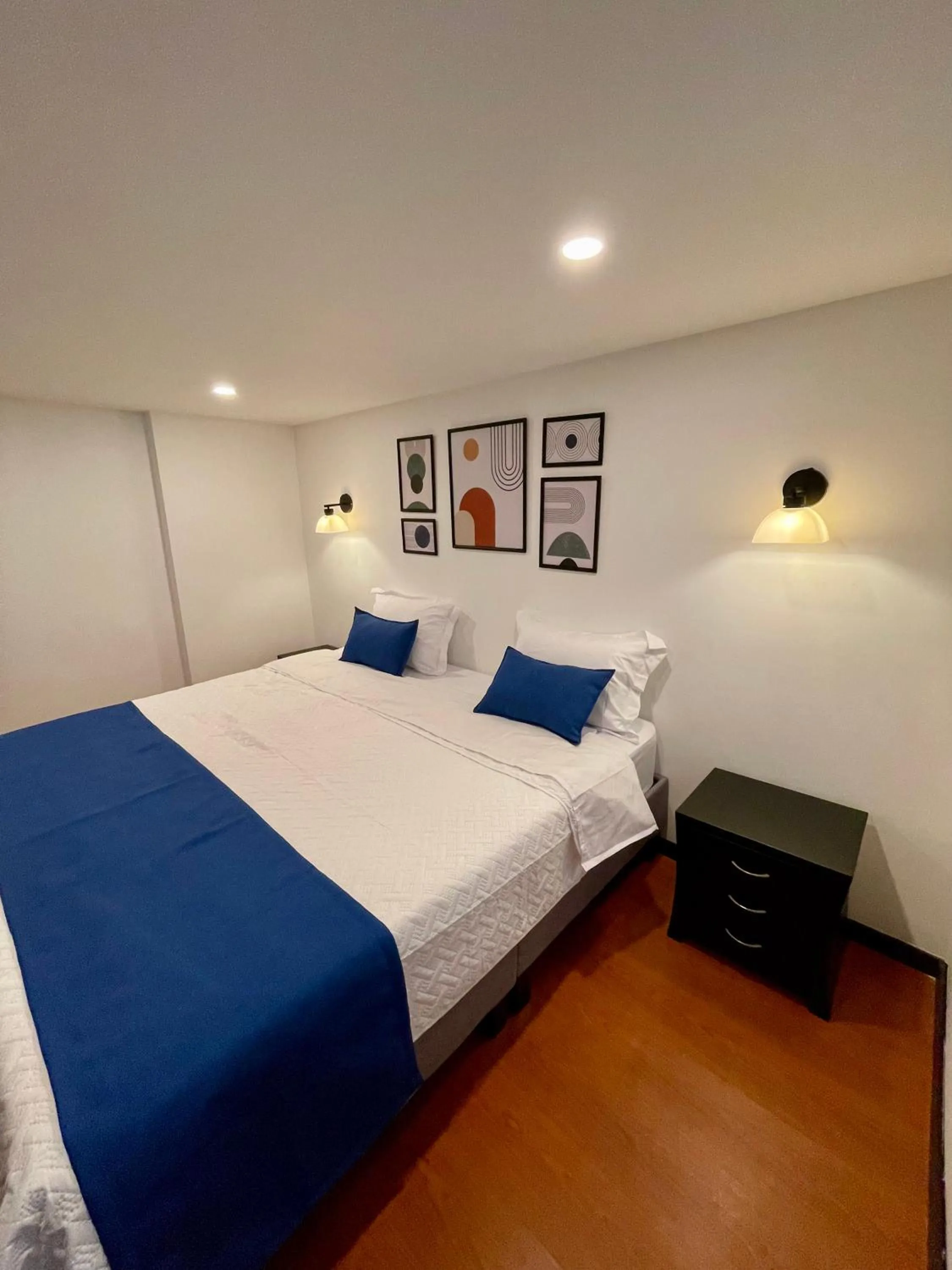 Bed in Hotel Embajada 44