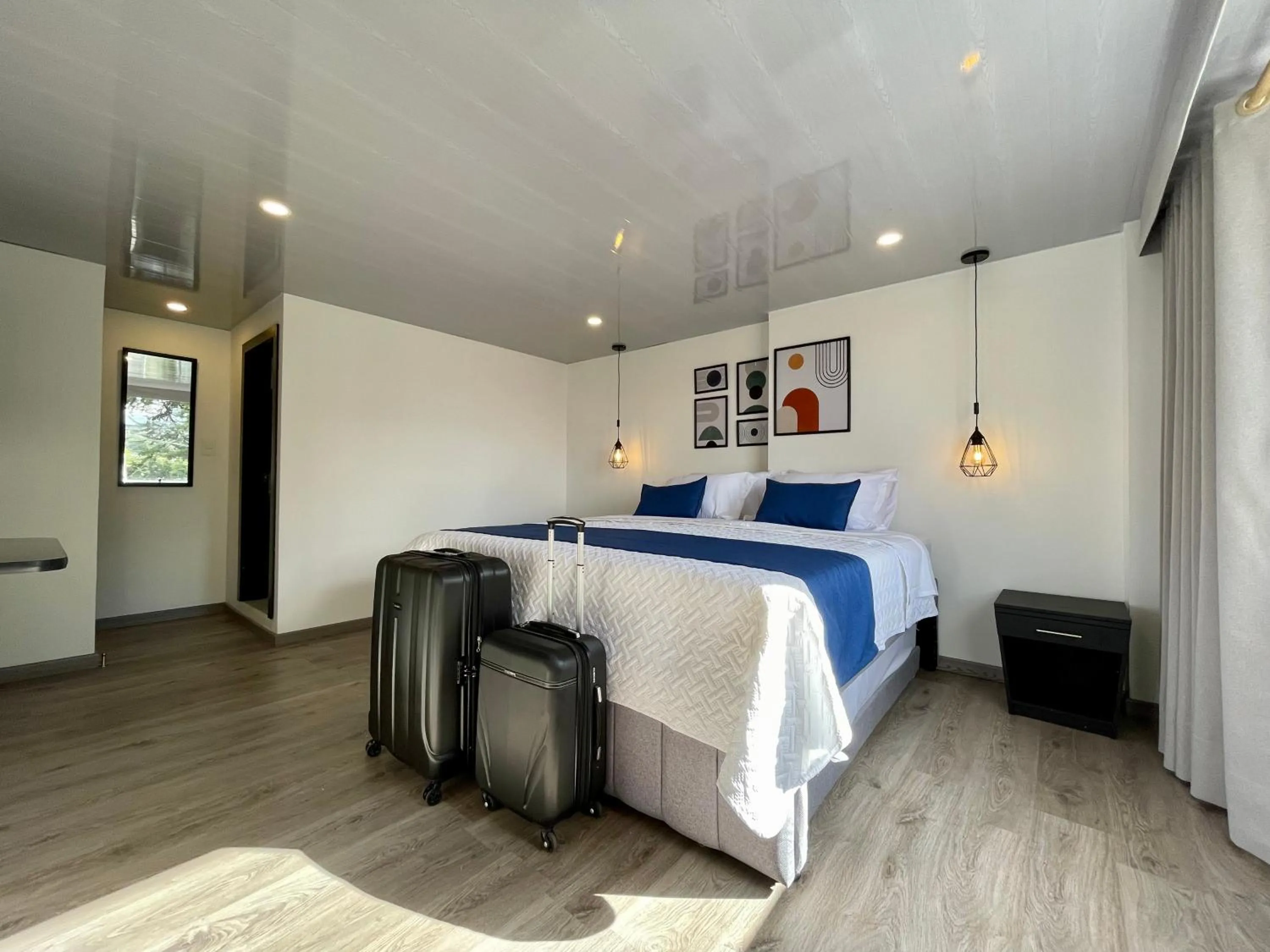 Bed in Hotel Embajada 44