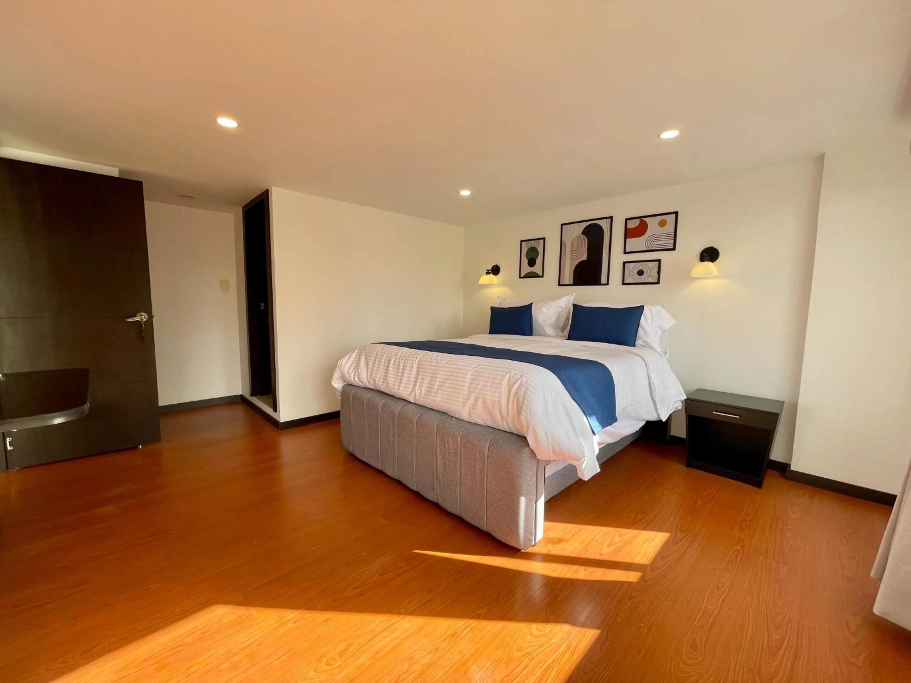 Bed in Hotel Embajada 44