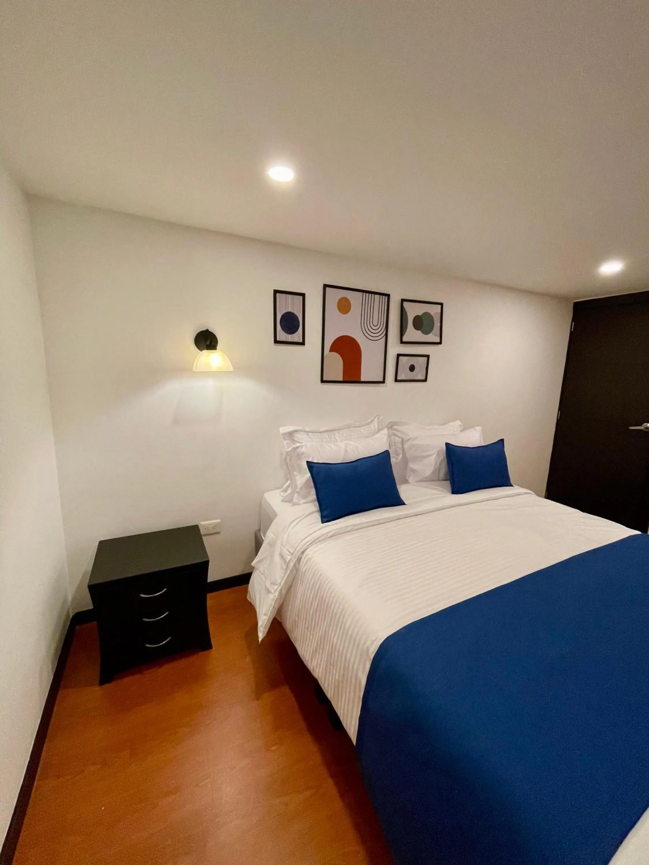 Bed in Hotel Embajada 44