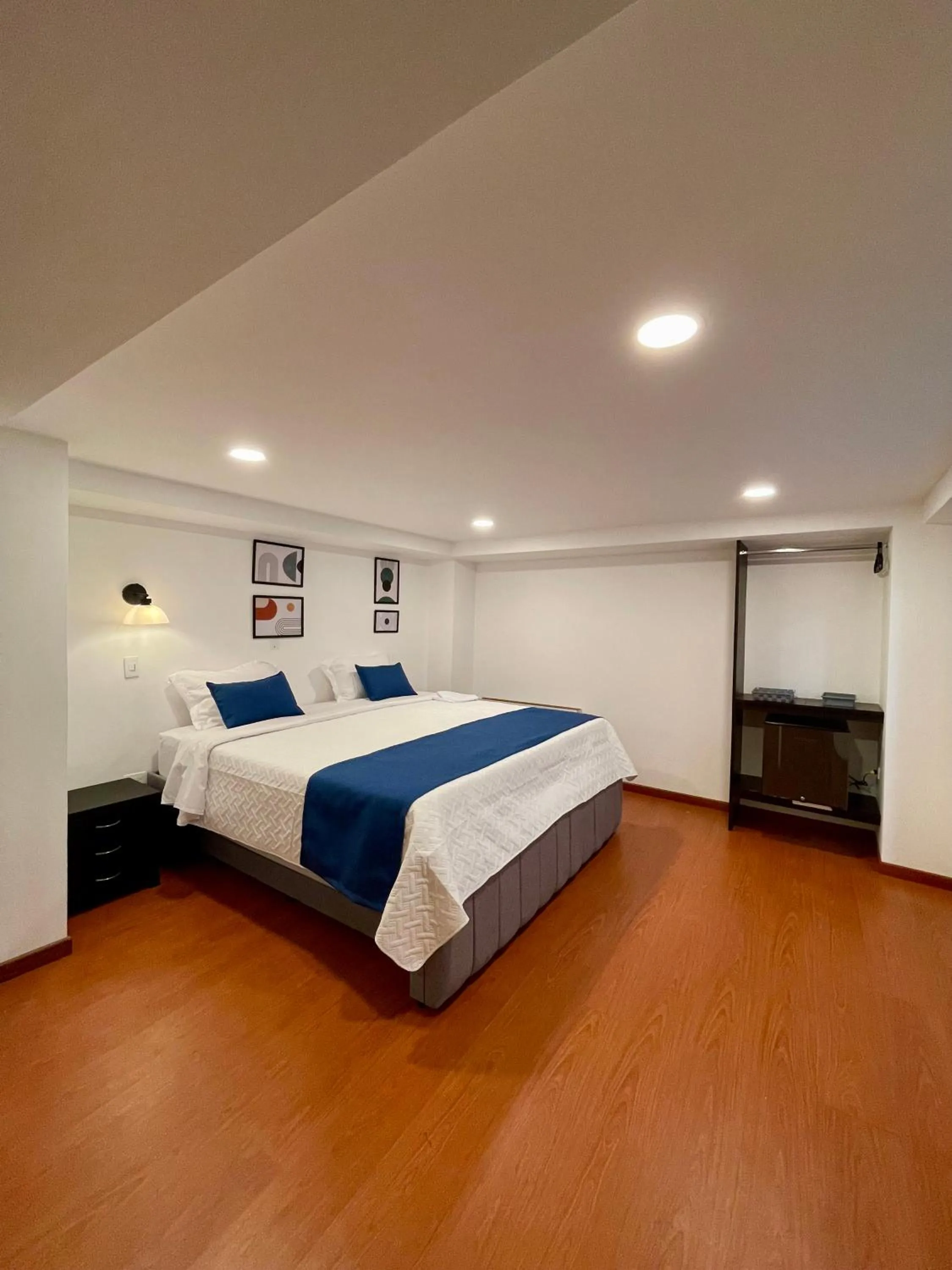 Bed in Hotel Embajada 44