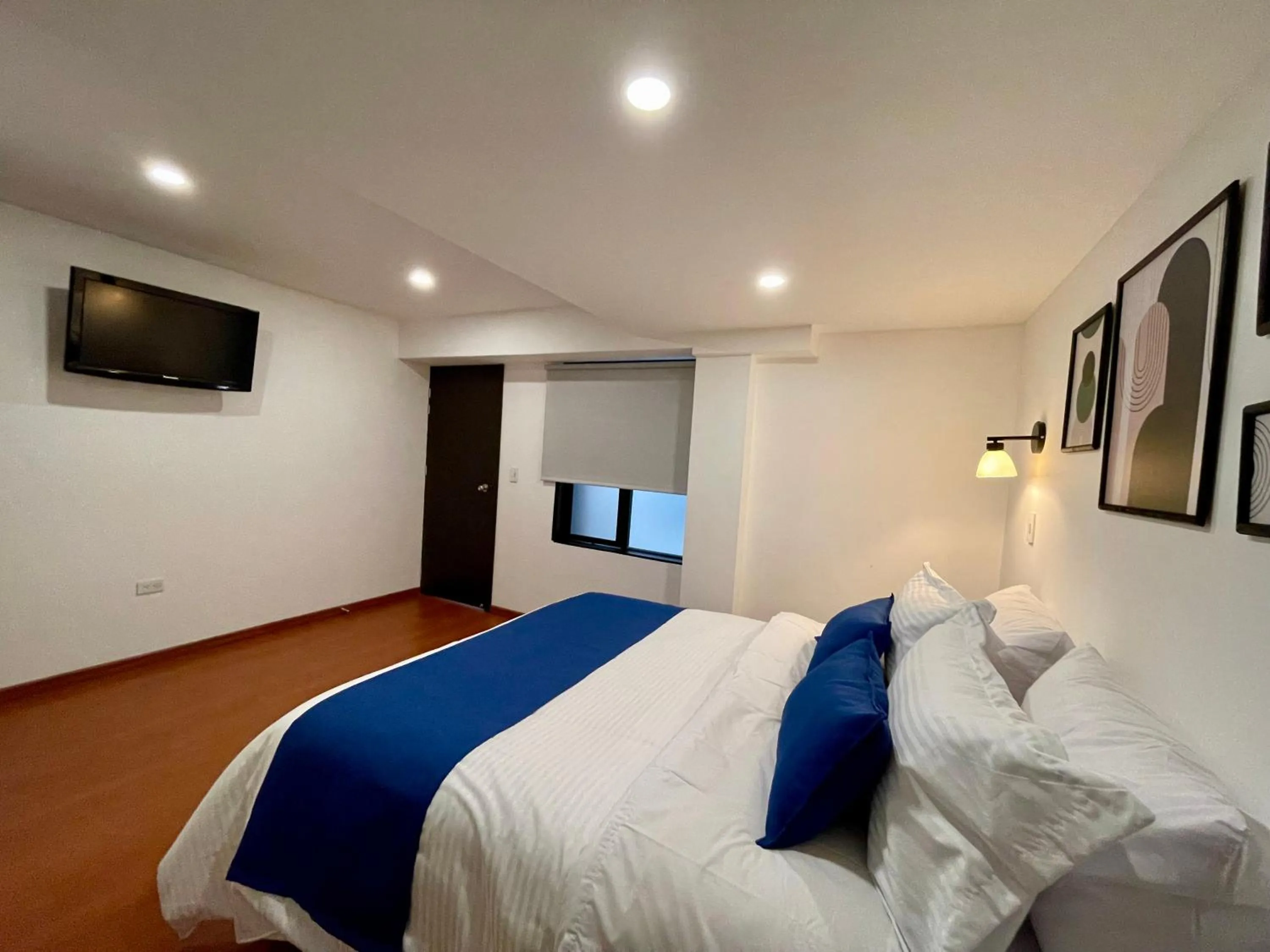 Bed in Hotel Embajada 44