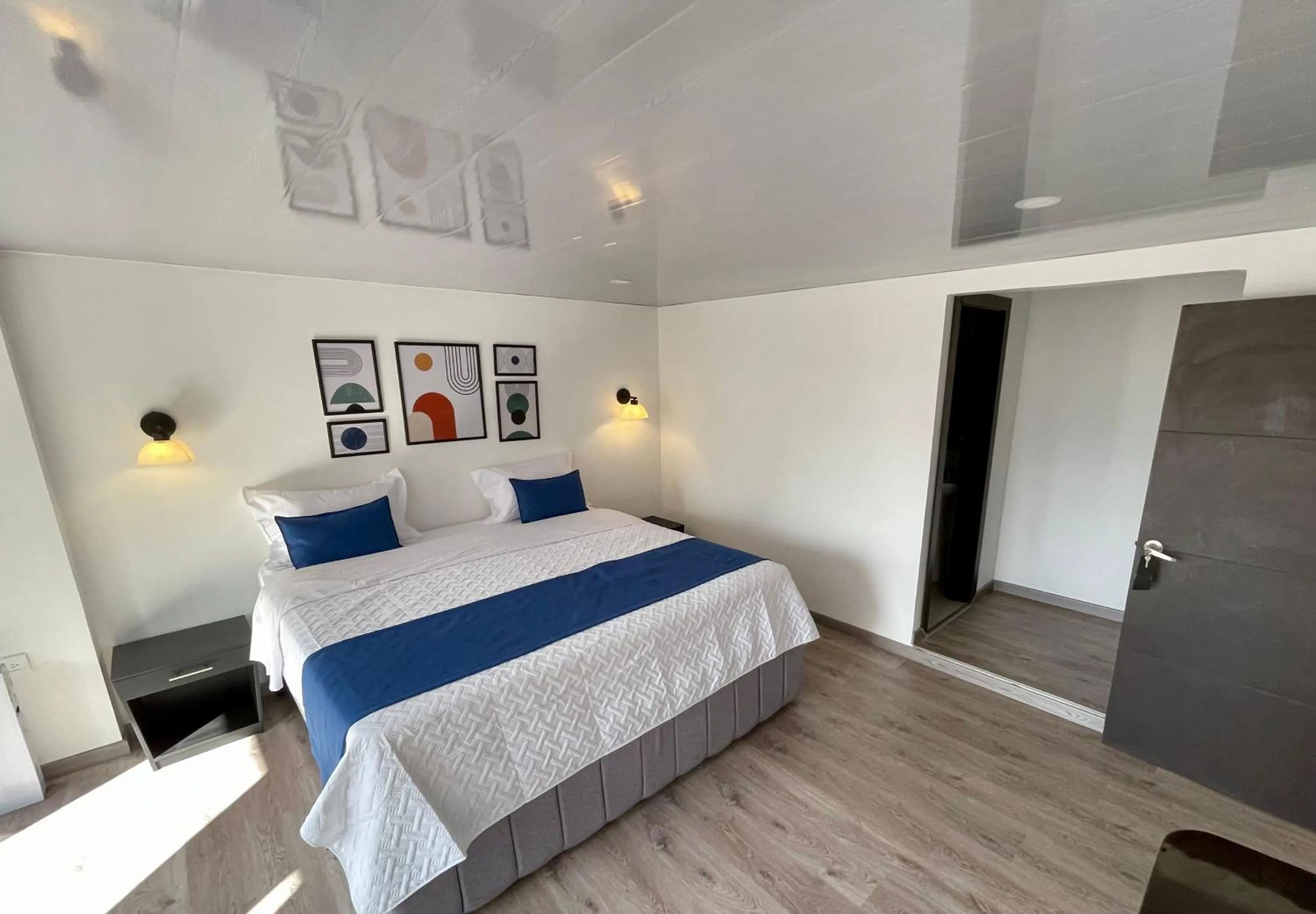 Bed in Hotel Embajada 44