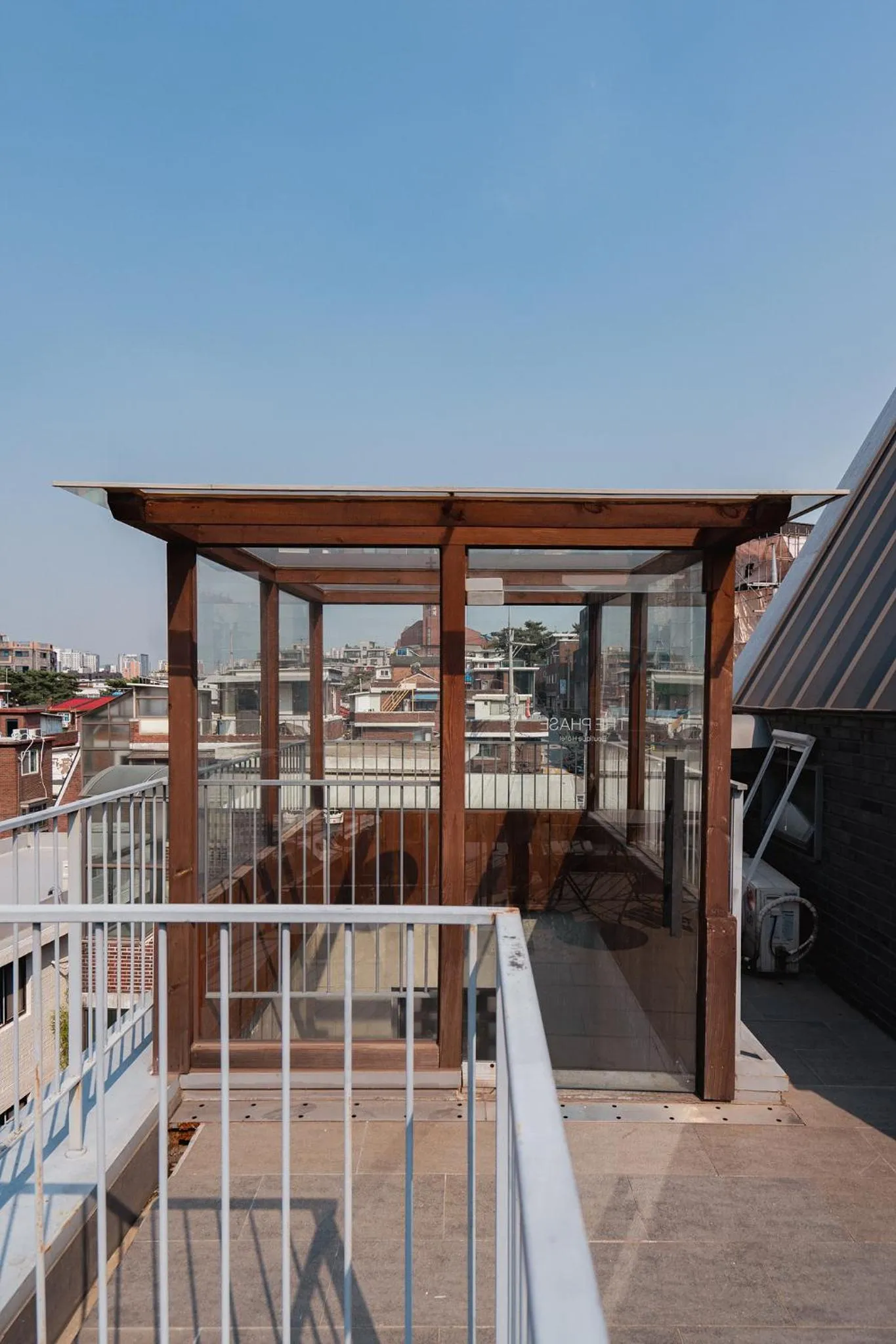 Balcony/Terrace in The Phase Boutique Hotel 동대문