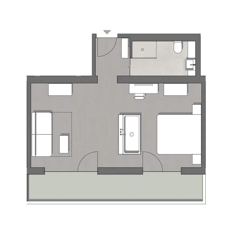 Photo of the whole room in Panoramahotel Fliesserhof