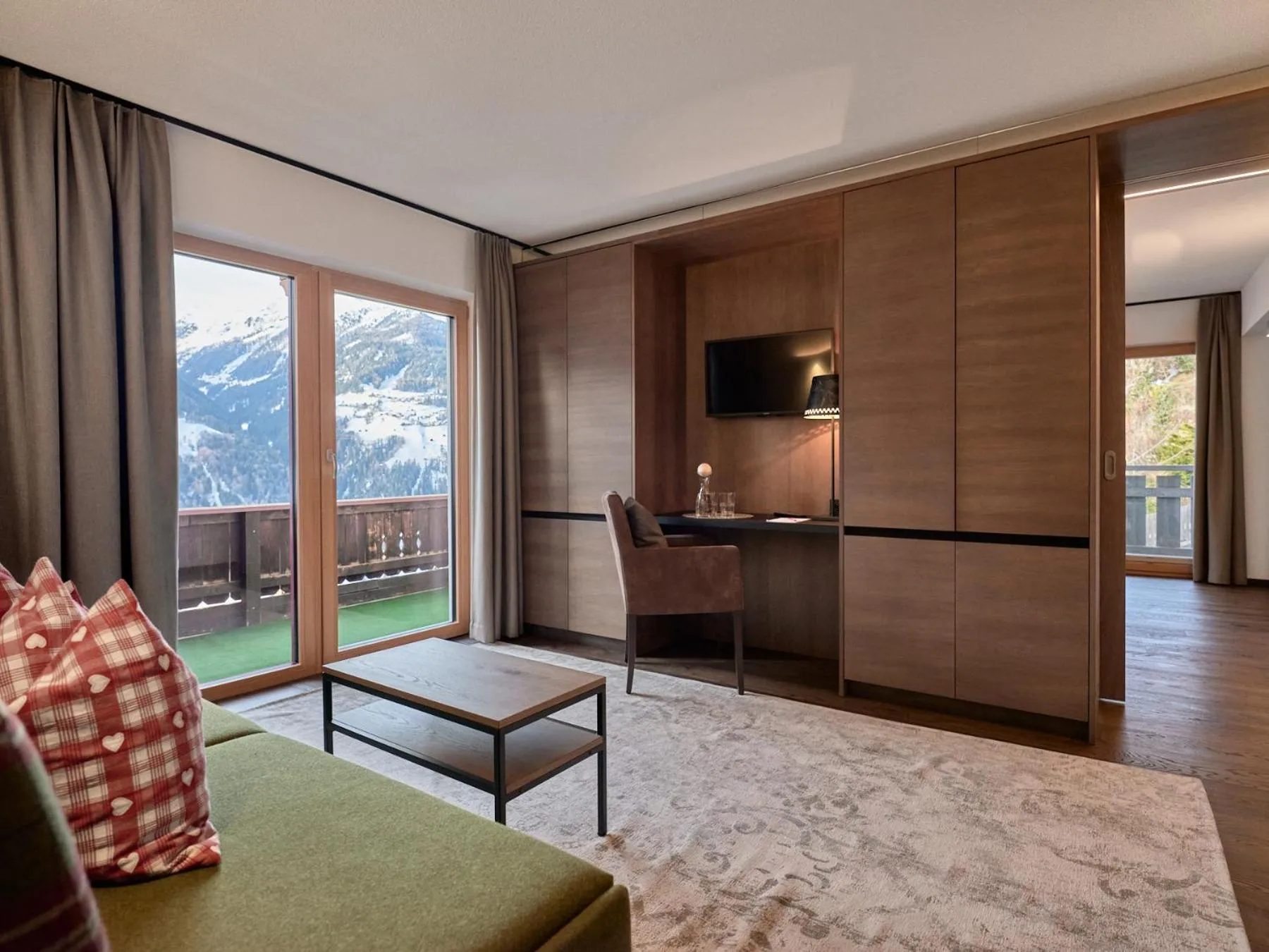 Living room in Panoramahotel Fliesserhof