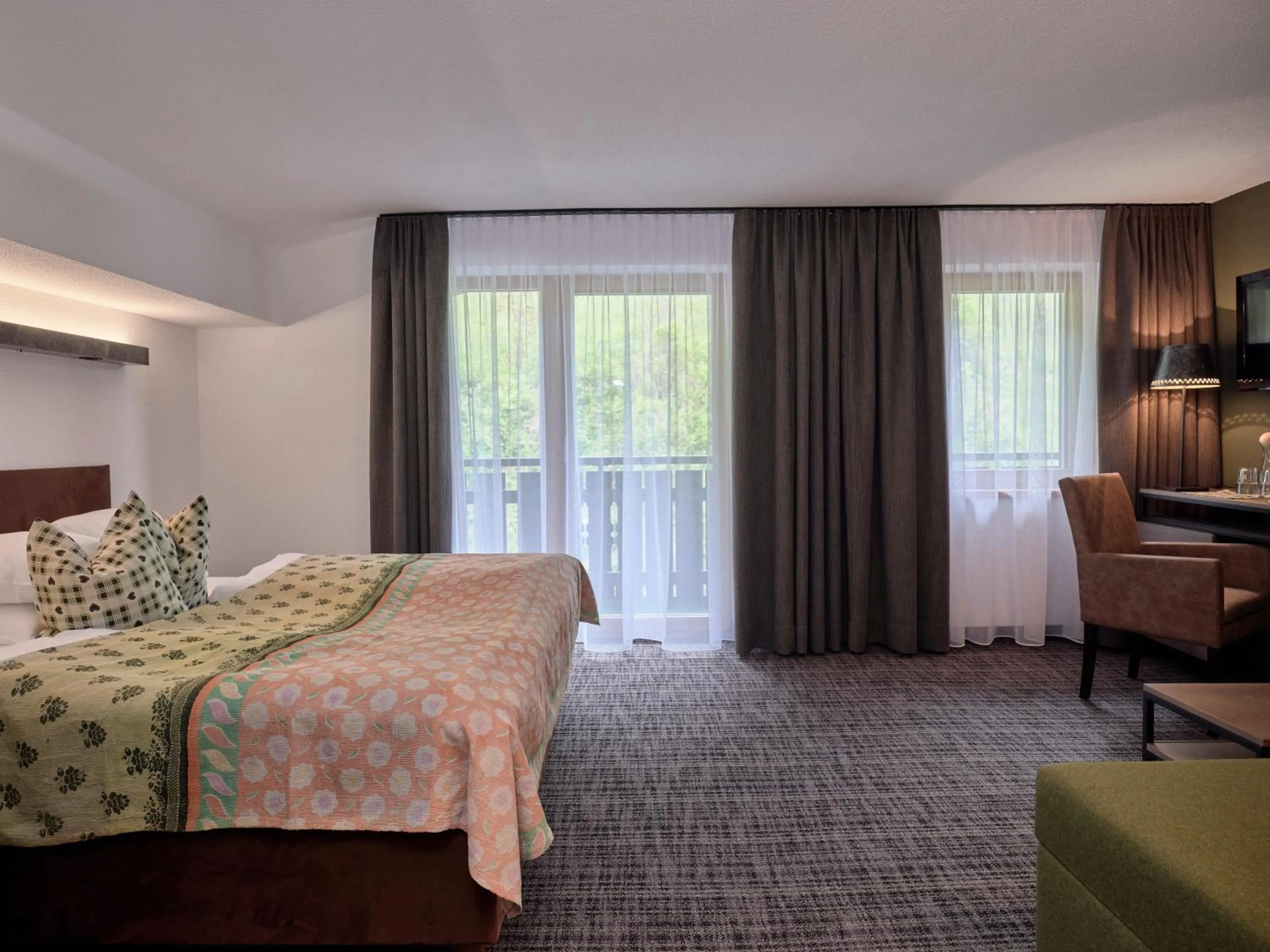 Photo of the whole room, Bed in Panoramahotel Fliesserhof