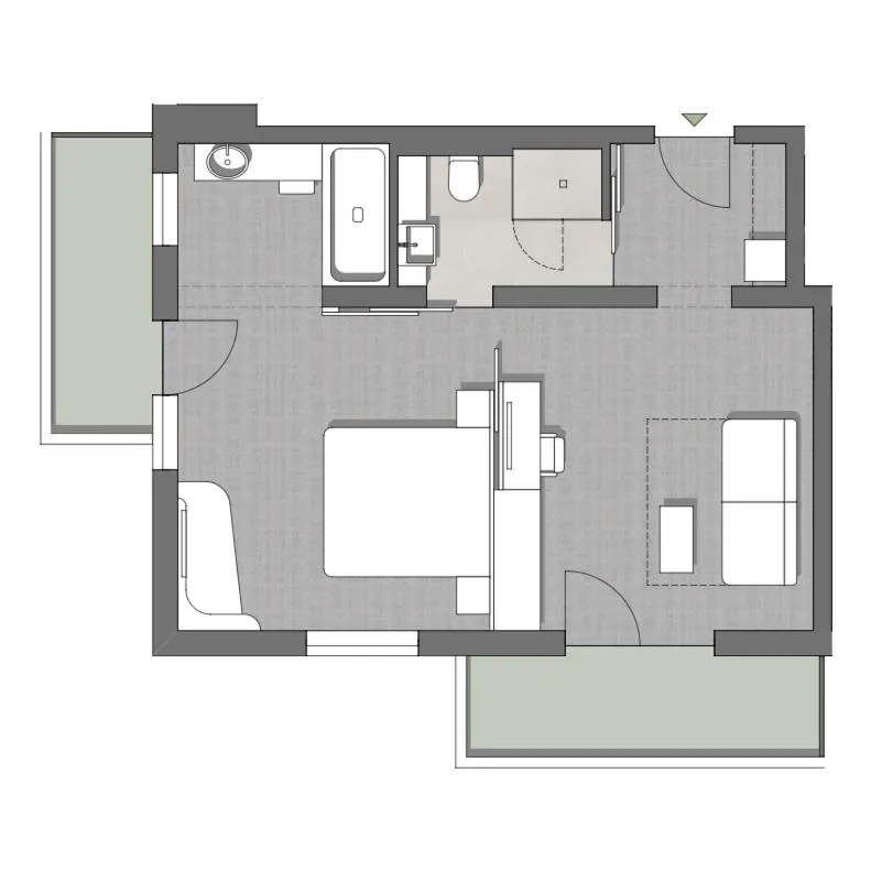 Photo of the whole room in Panoramahotel Fliesserhof