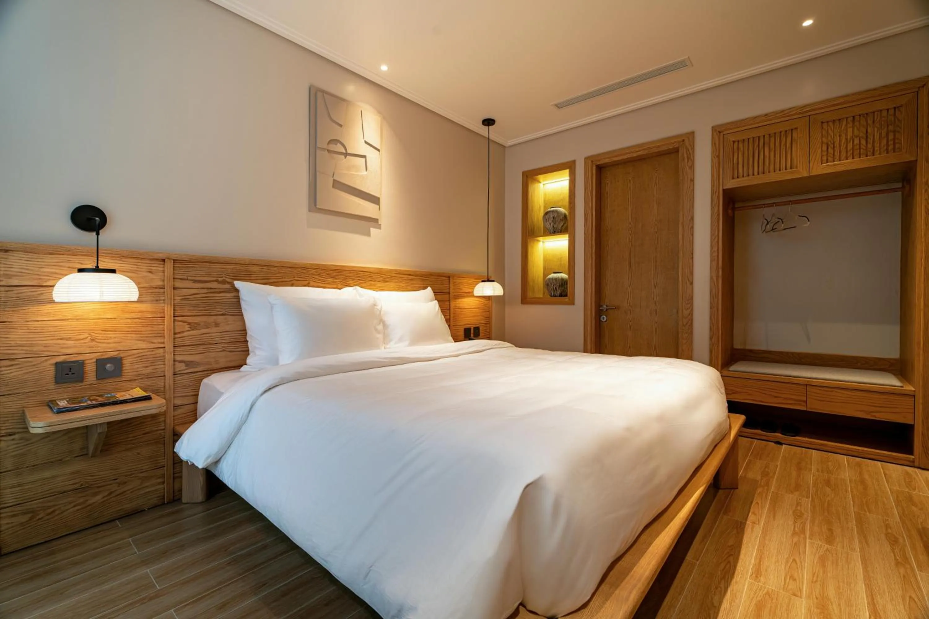 Bed in Nam Dat Hotel by D'Lecia Ha Long