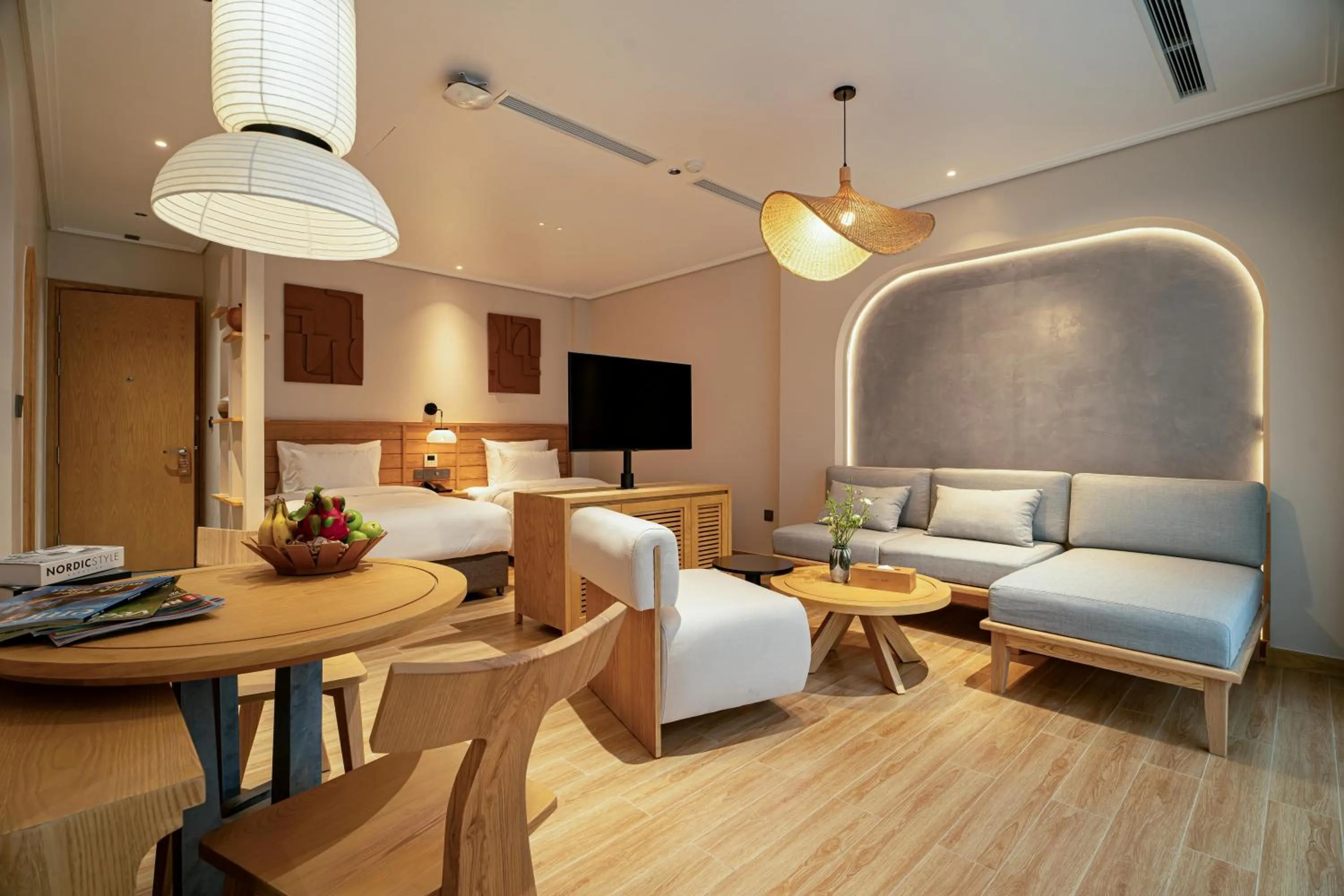 Bed in Nam Dat Hotel by D'Lecia Ha Long