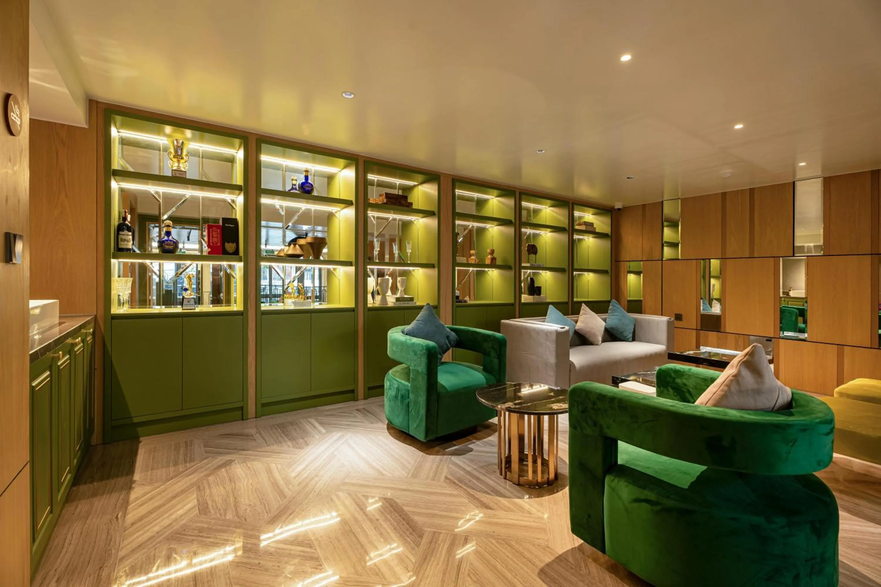 Lounge or bar in Nam Dat Hotel by D'Lecia Ha Long