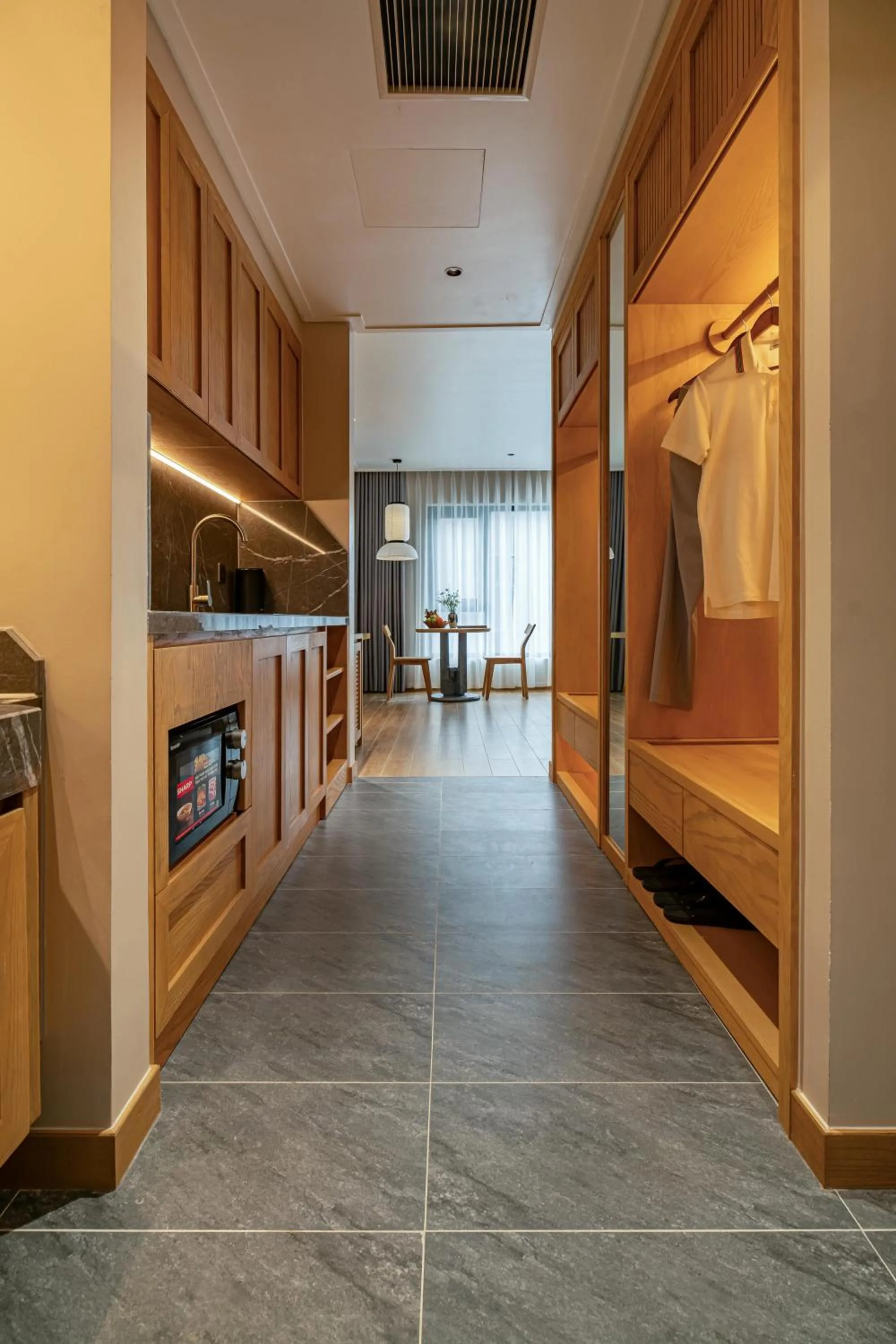 Kitchen or kitchenette in Nam Dat Hotel by D'Lecia Ha Long