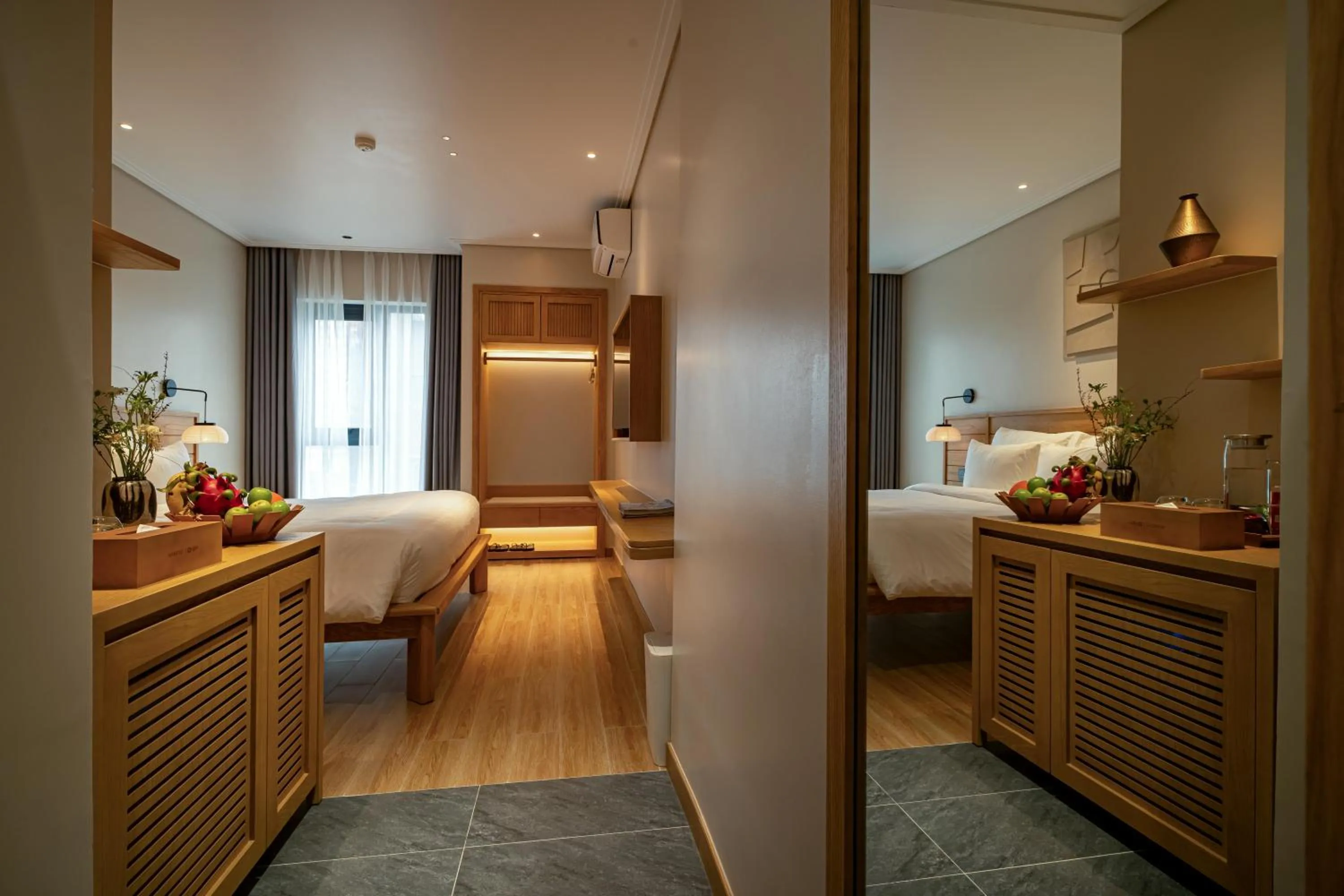 Bed in Nam Dat Hotel by D'Lecia Ha Long